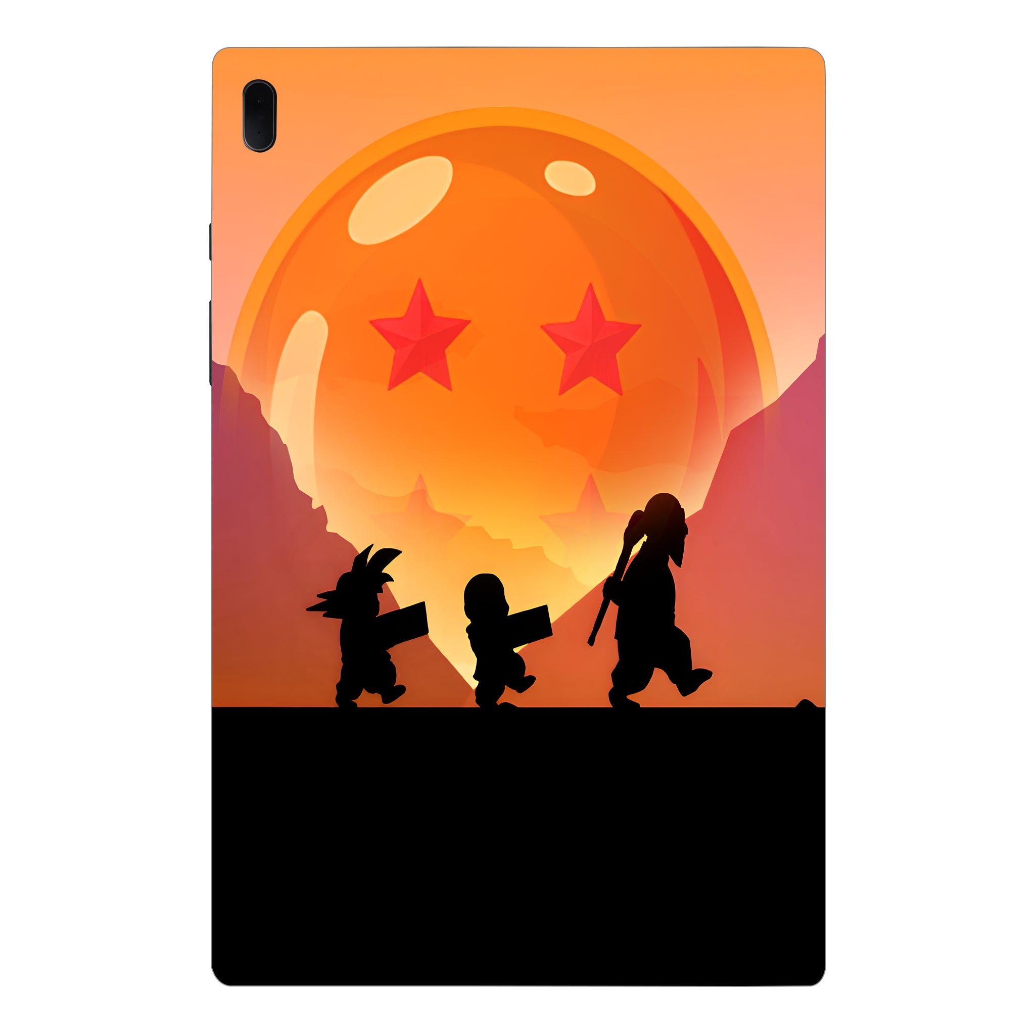 Samsung Galaxy Tab S7 FE Goku, Krillin & Roshi Anime Tablet Skins