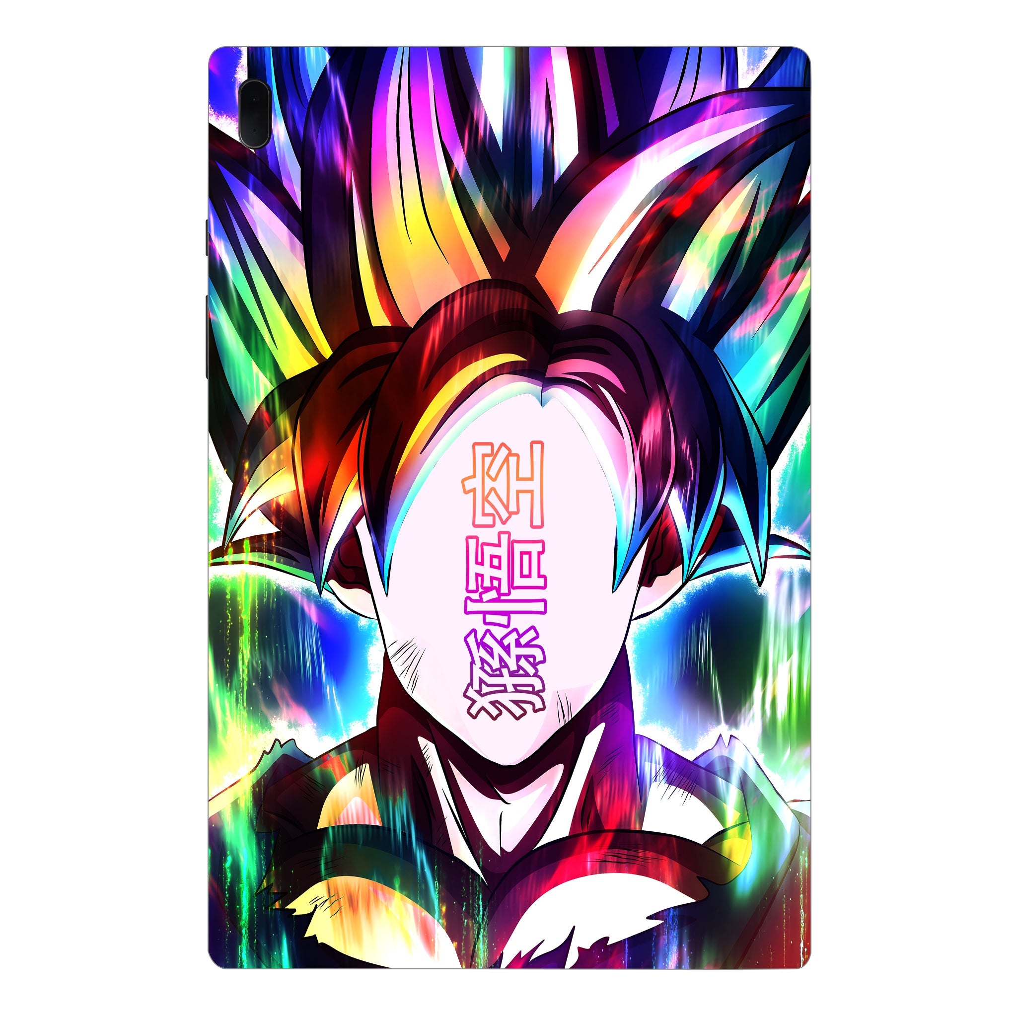 Samsung Galaxy Tab S7 FE Super Saiyan Mode Anime Tablet Skins
