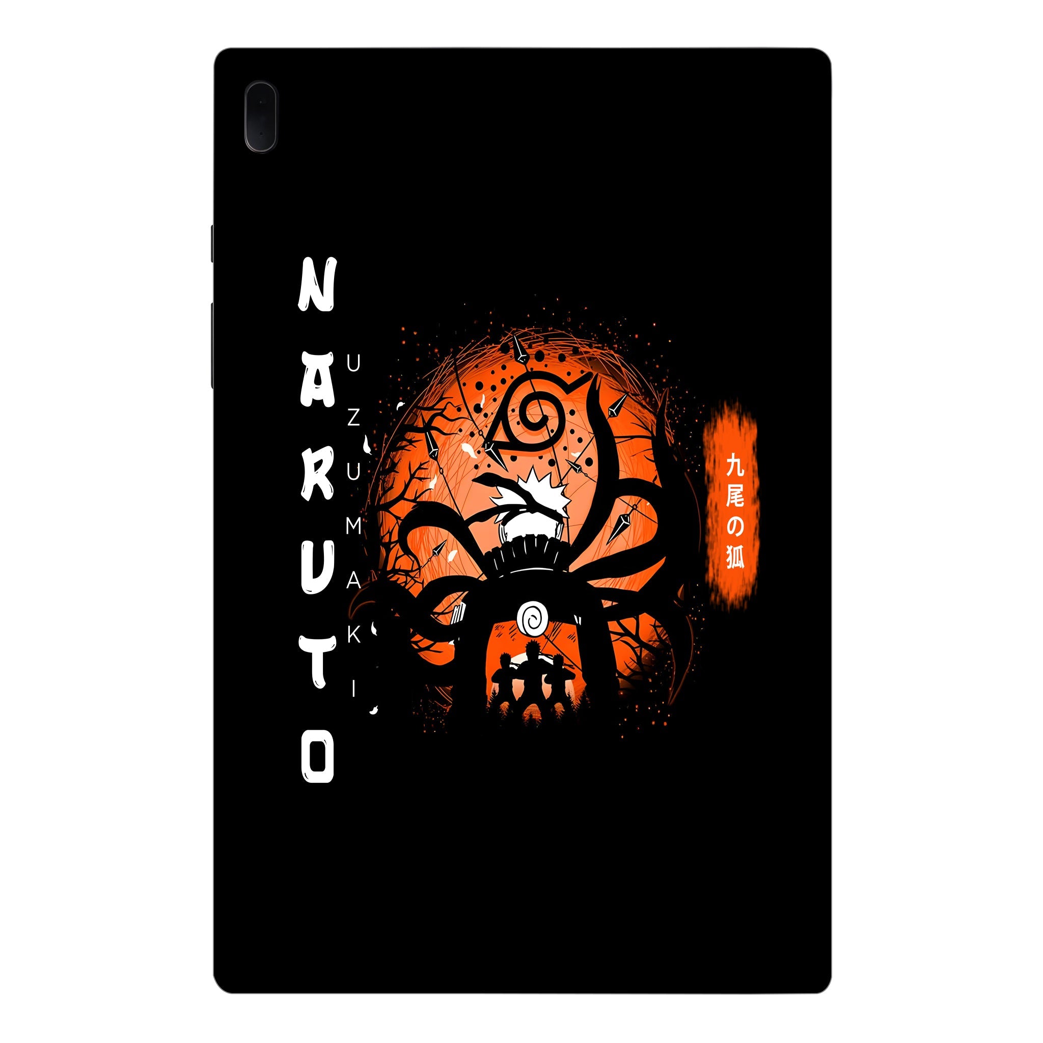 Samsung Galaxy Tab S7 FE Kyuubi No Kitsune Naruto Uzumaki Anime Tablet Skins