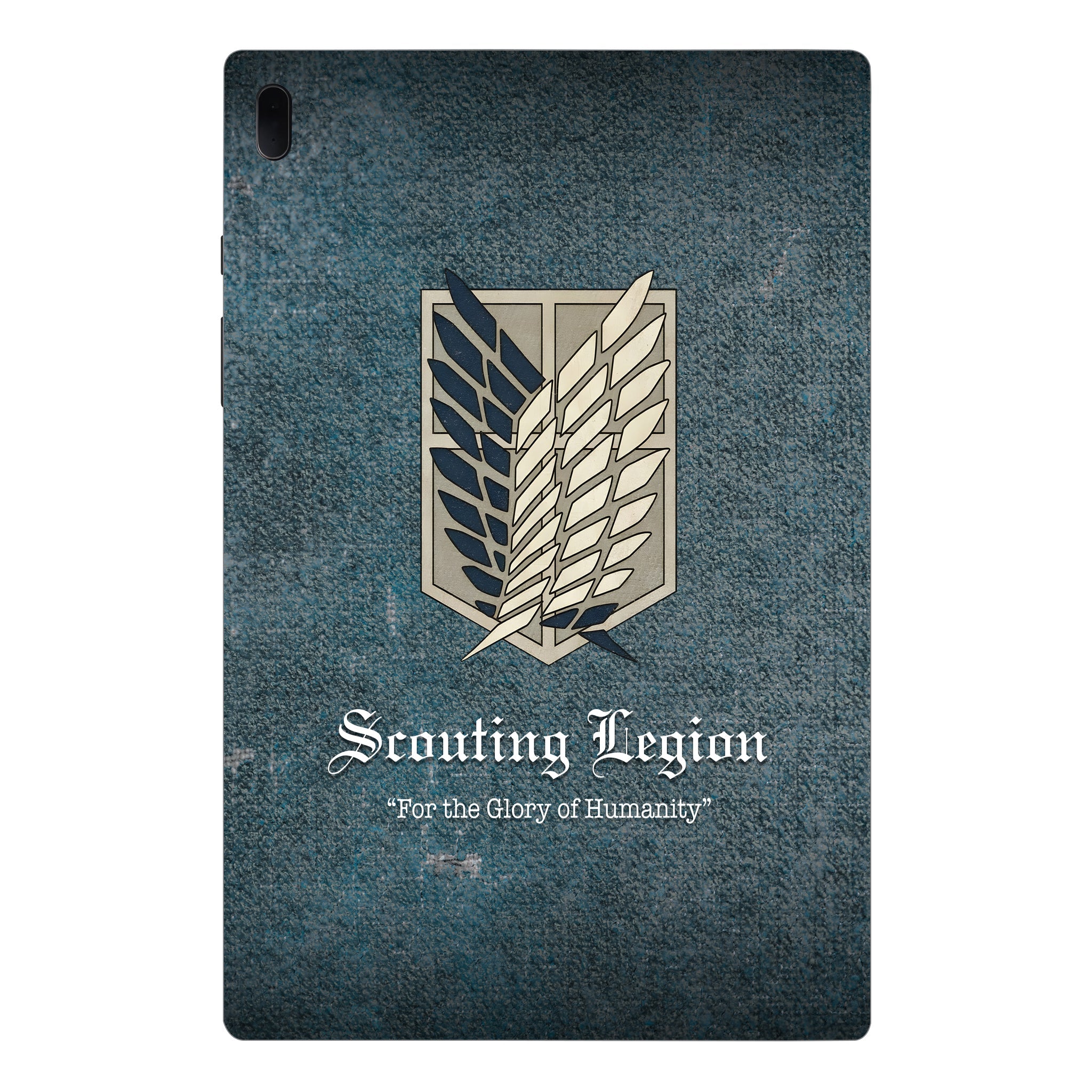 Samsung Galaxy Tab S7 FE Scouting Legion AOT Anime Tablet Skins
