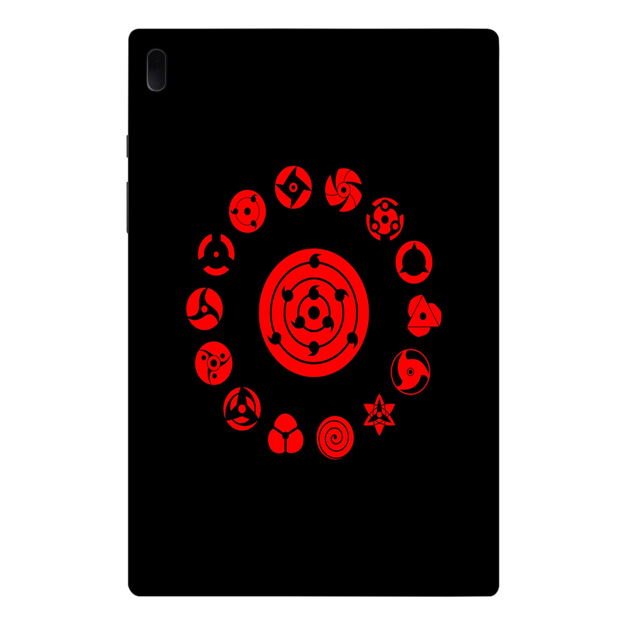 Samsung Galaxy Tab S7 FE All Sharingan Naruto Anime Tablet Skins