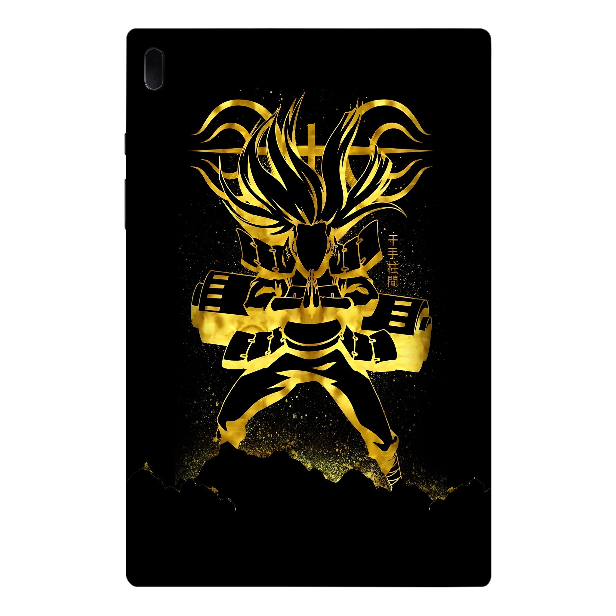 Samsung Galaxy Tab S7 FE Hashirama Senju in Golden Splendor Anime Tablet Skins