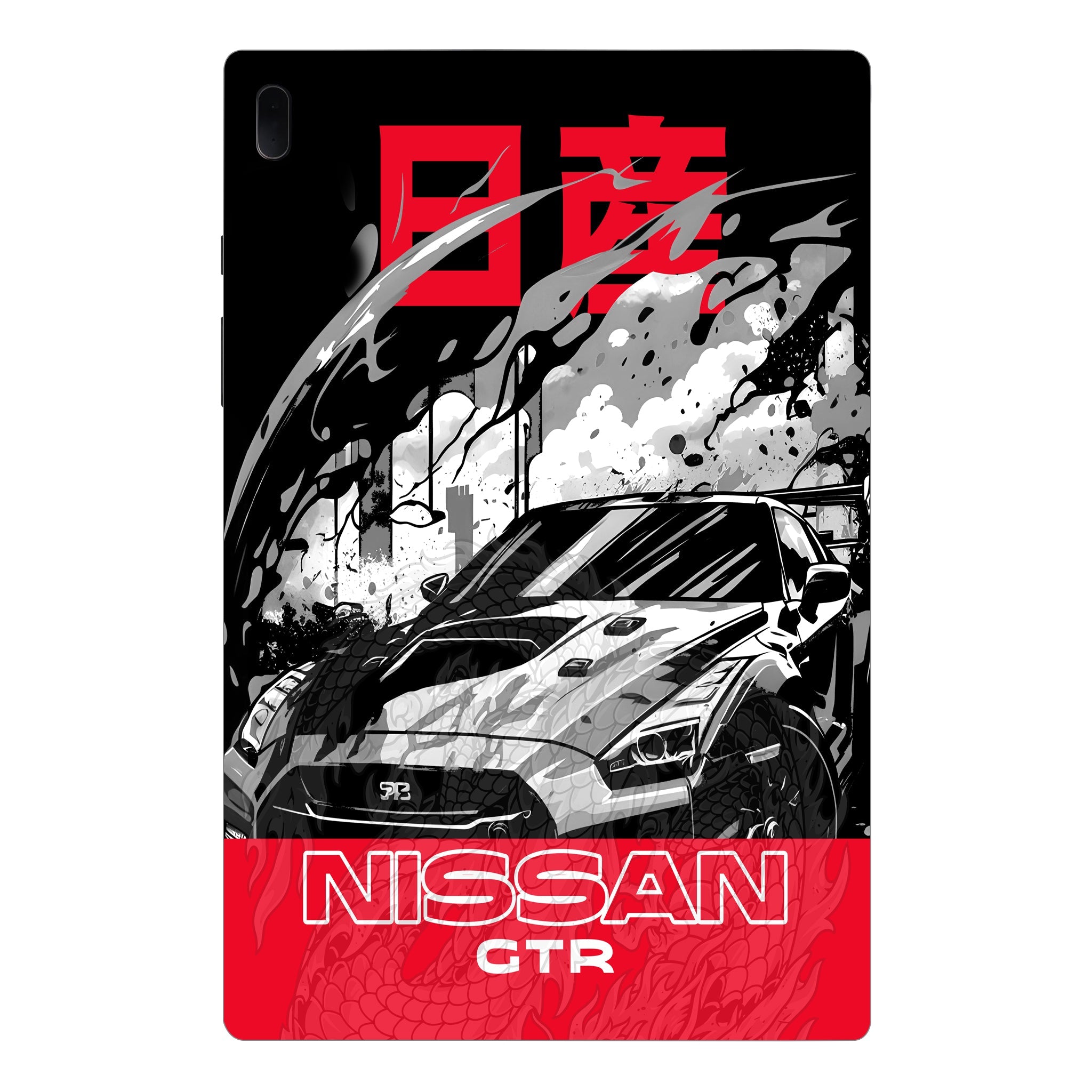 Samsung Galaxy Tab S7 FE Nissan GTR Thrill Cars & Bikes Tablet Skins