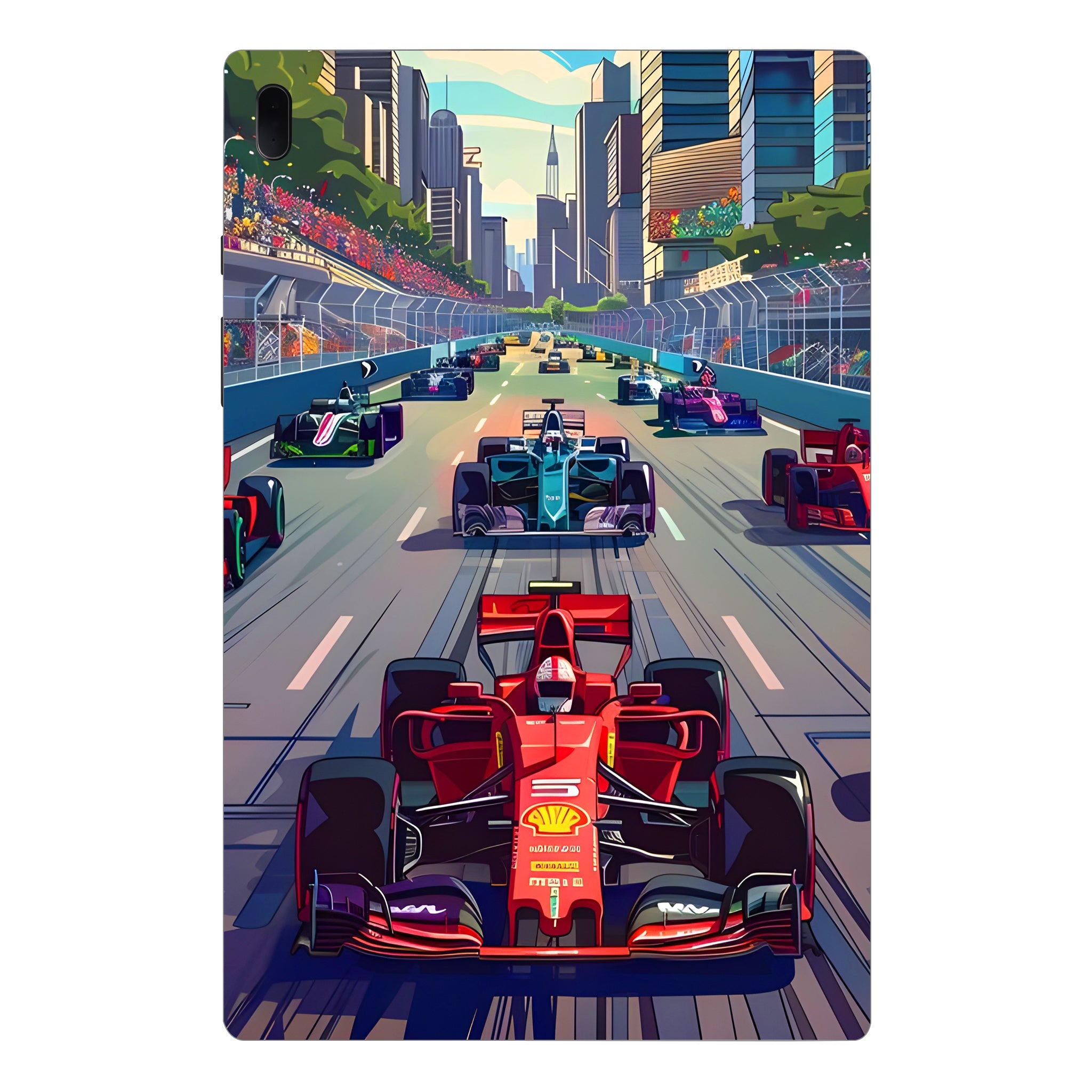 Samsung Galaxy Tab S7 FE Urban Speed Cars & Bikes Tablet Skins