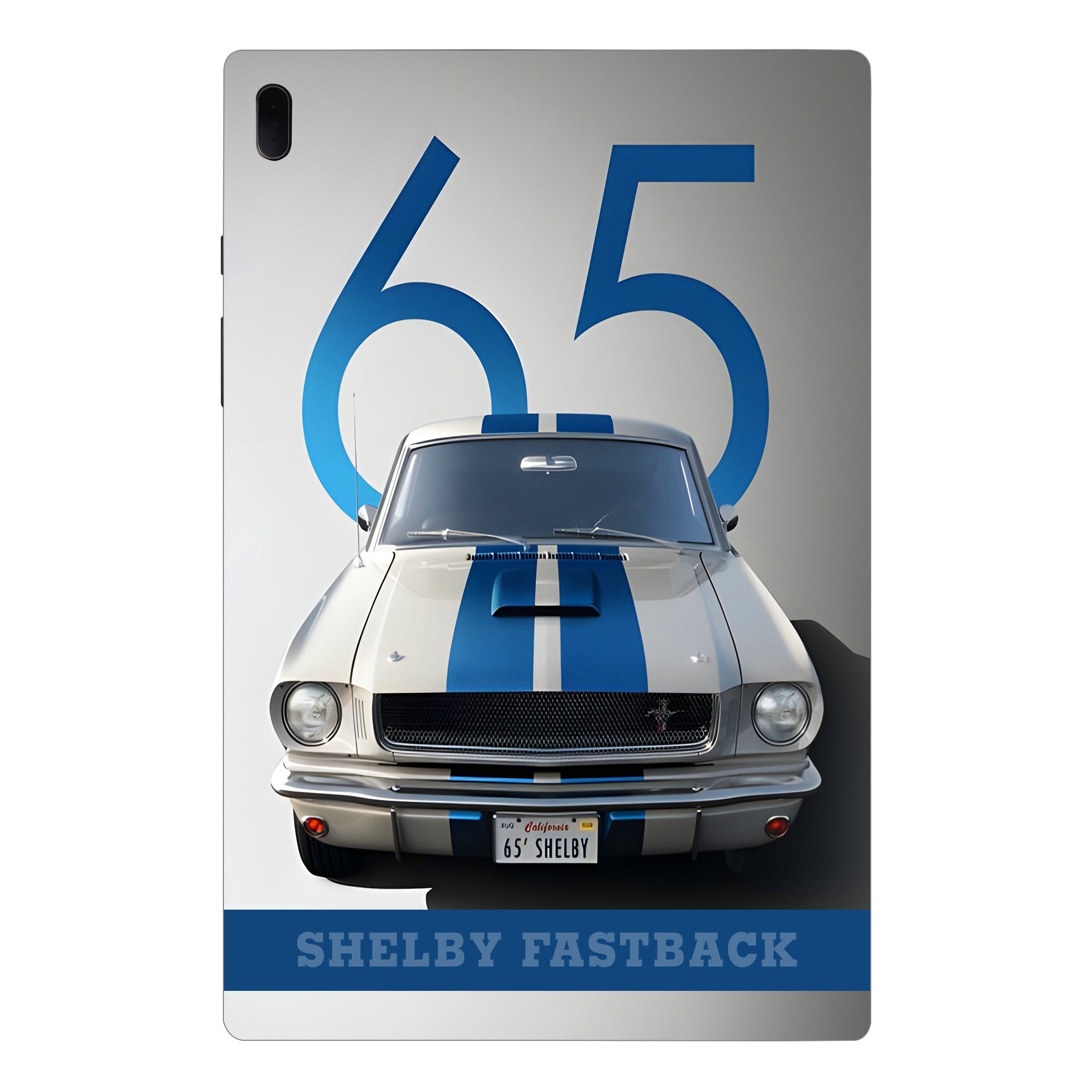 Samsung Galaxy Tab S7 FE Cobalt Blue Shelby Mustang GT350 Cars & Bikes Tablet Skins