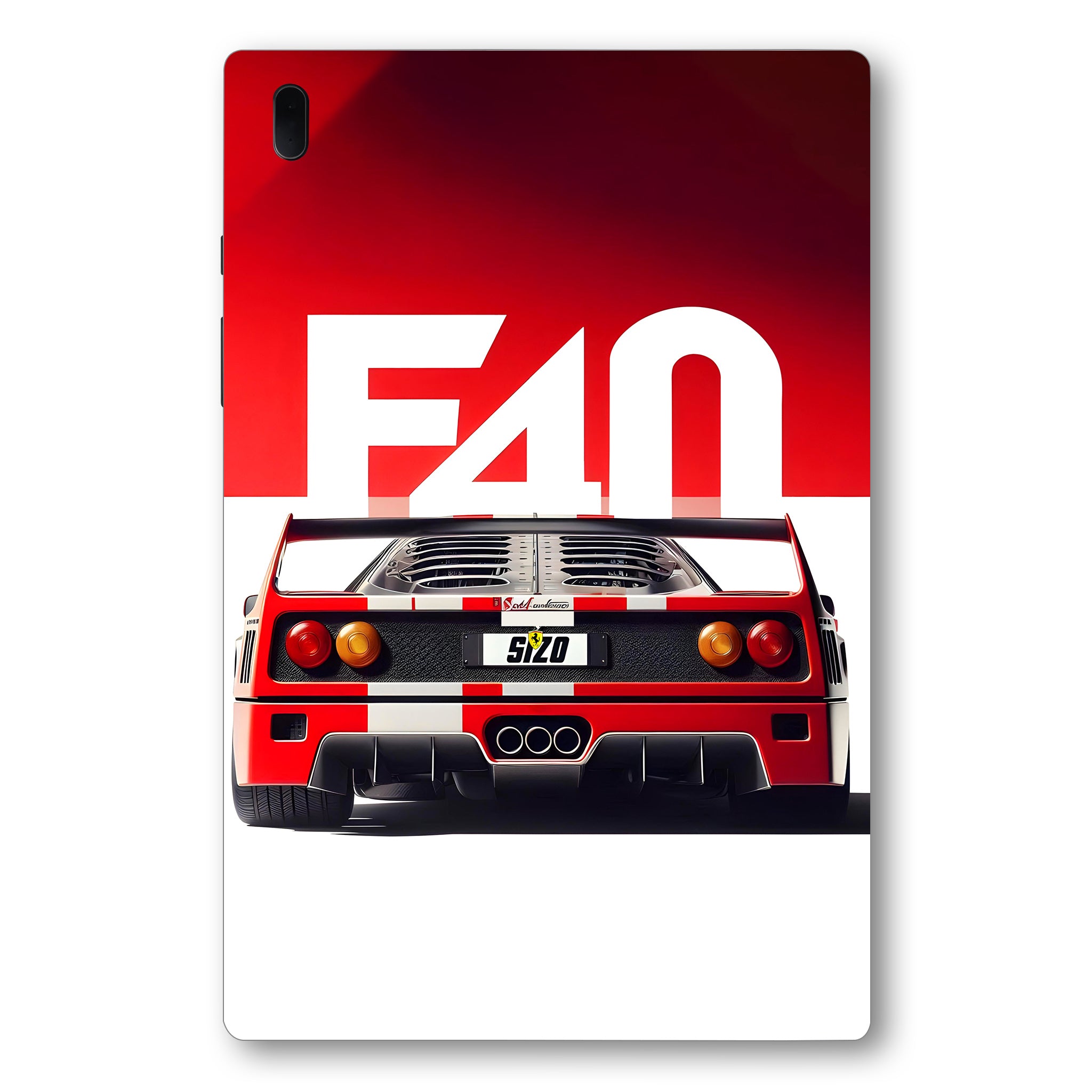 Samsung Galaxy Tab S7 FE Ferrari F40 Cars & Bikes Tablet Skins