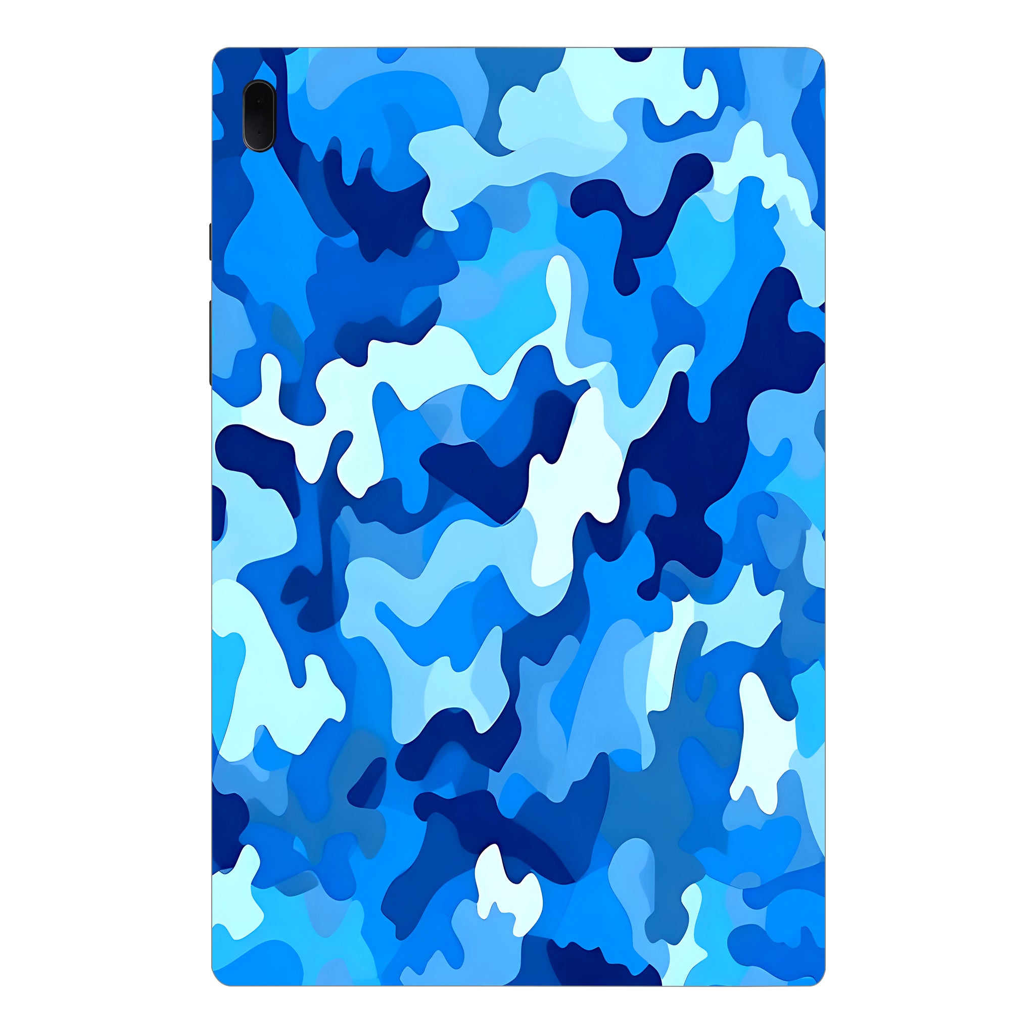 Samsung Galaxy Tab S7 FE Arctic Blue Camo Pattern Tablet Skins