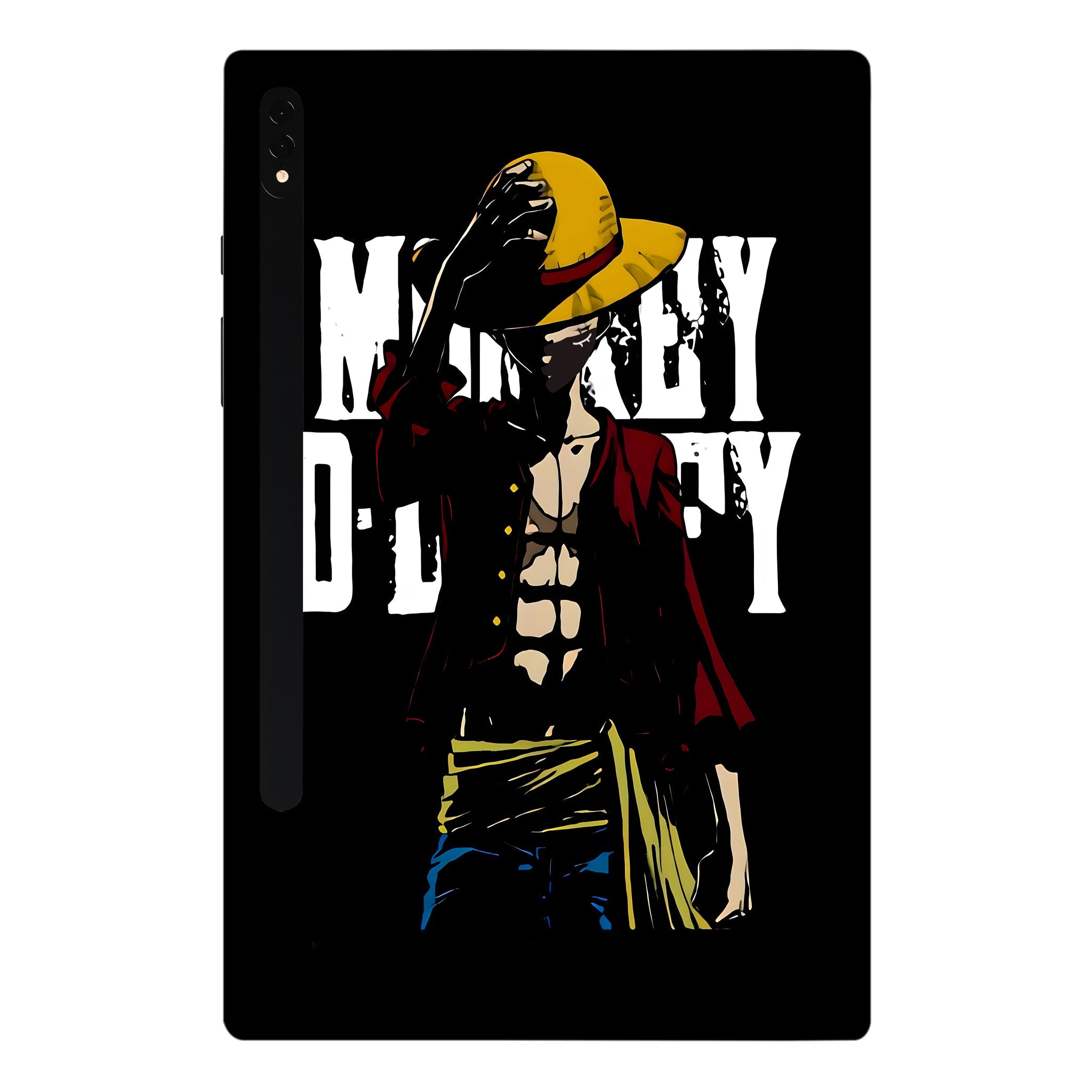 Samsung Galaxy Tab S7 Plus Luffy With His Straw Hat Anime Tablet Skins