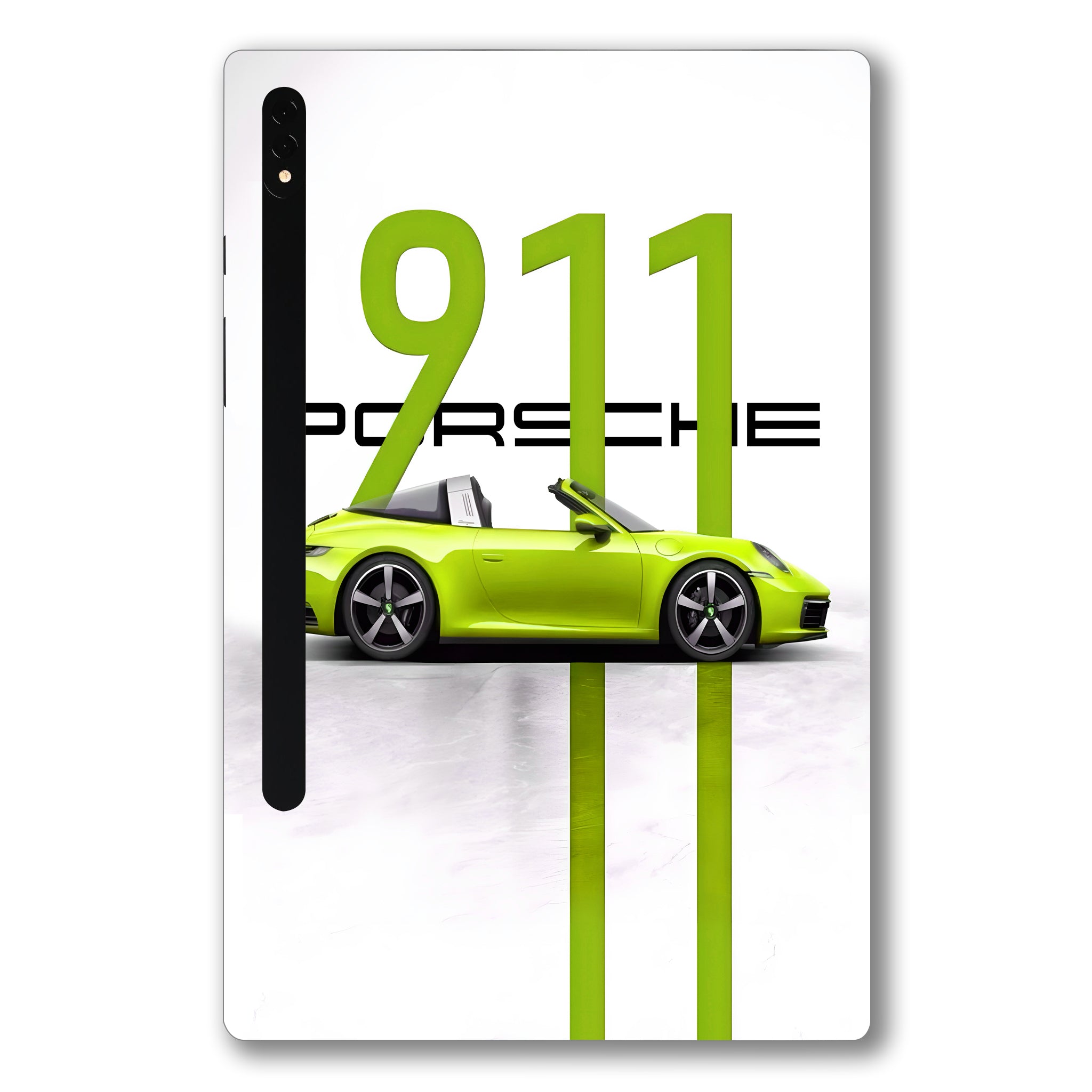 Samsung Galaxy Tab S7 Plus Lime Porsche 911 Cars & Bikes Tablet Skins