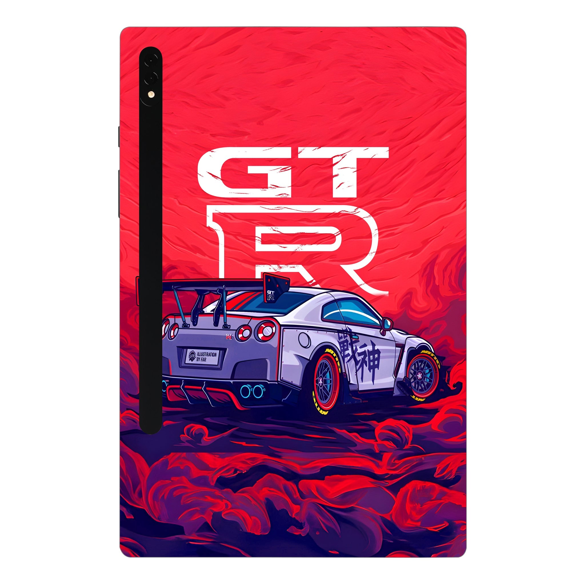 Samsung Galaxy Tab S7 Plus Nissan GTR Racing Edition Cars & Bikes 3D Tablet Skin