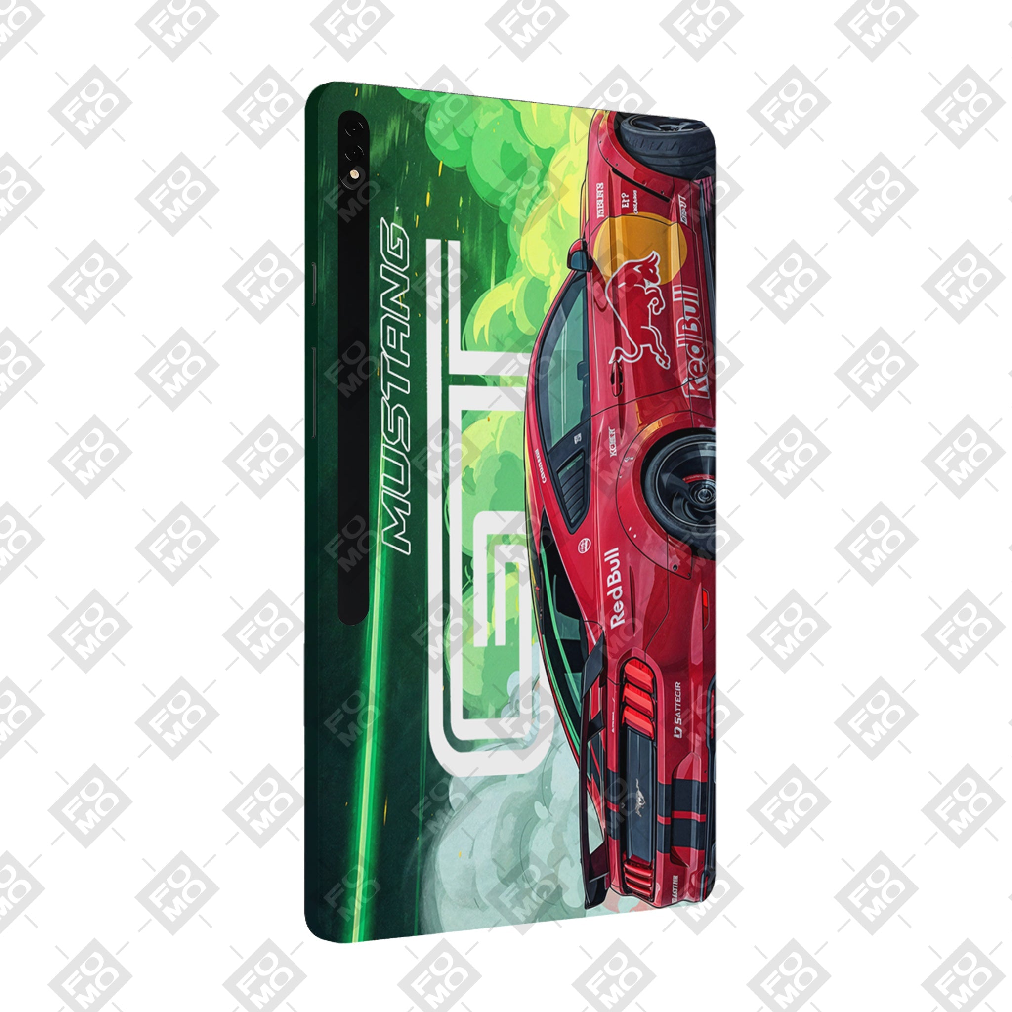 Samsung Galaxy Tab S7 Plus Mustang GT Red Bull Drift Beast Tablet Skin