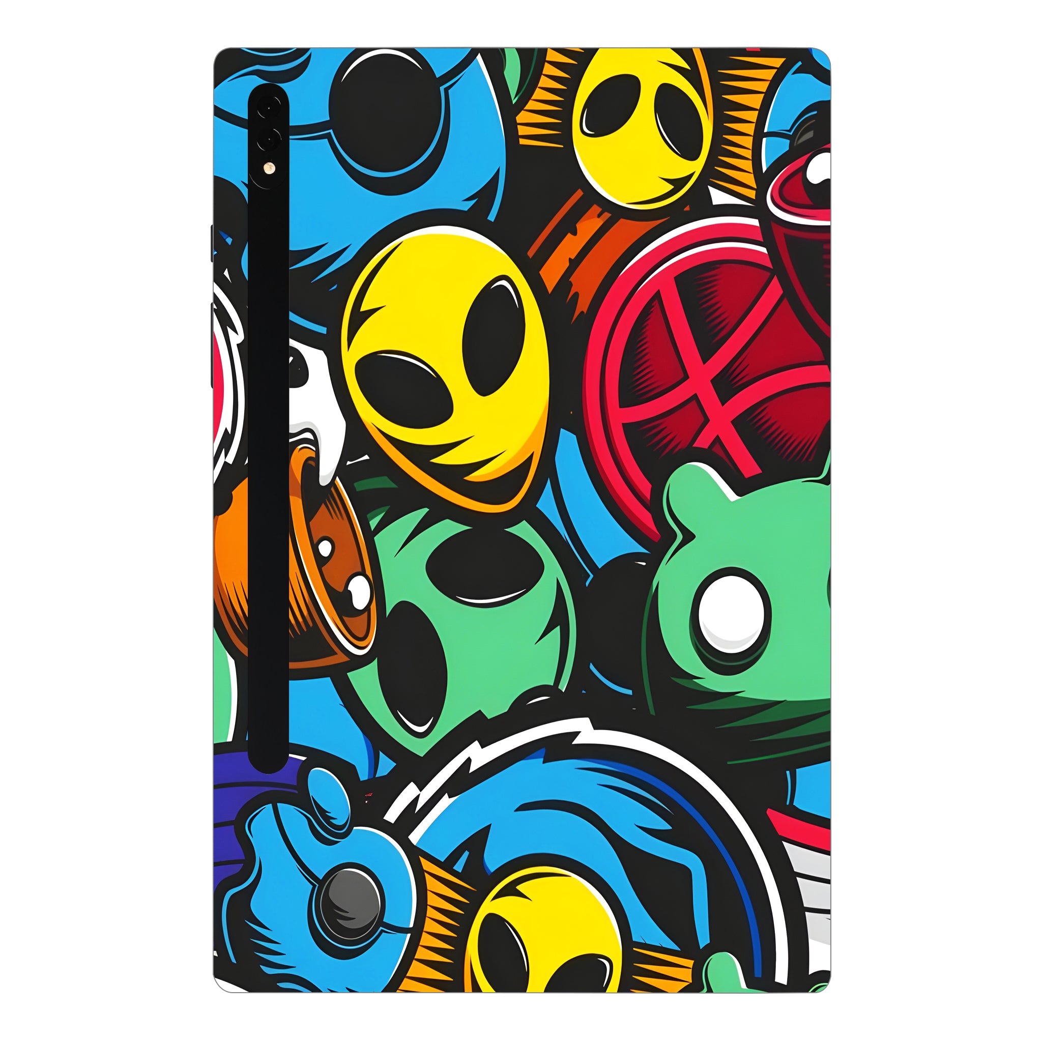 Samsung Galaxy Tab S7 Plus Vibrant Chaos Tablet Skins