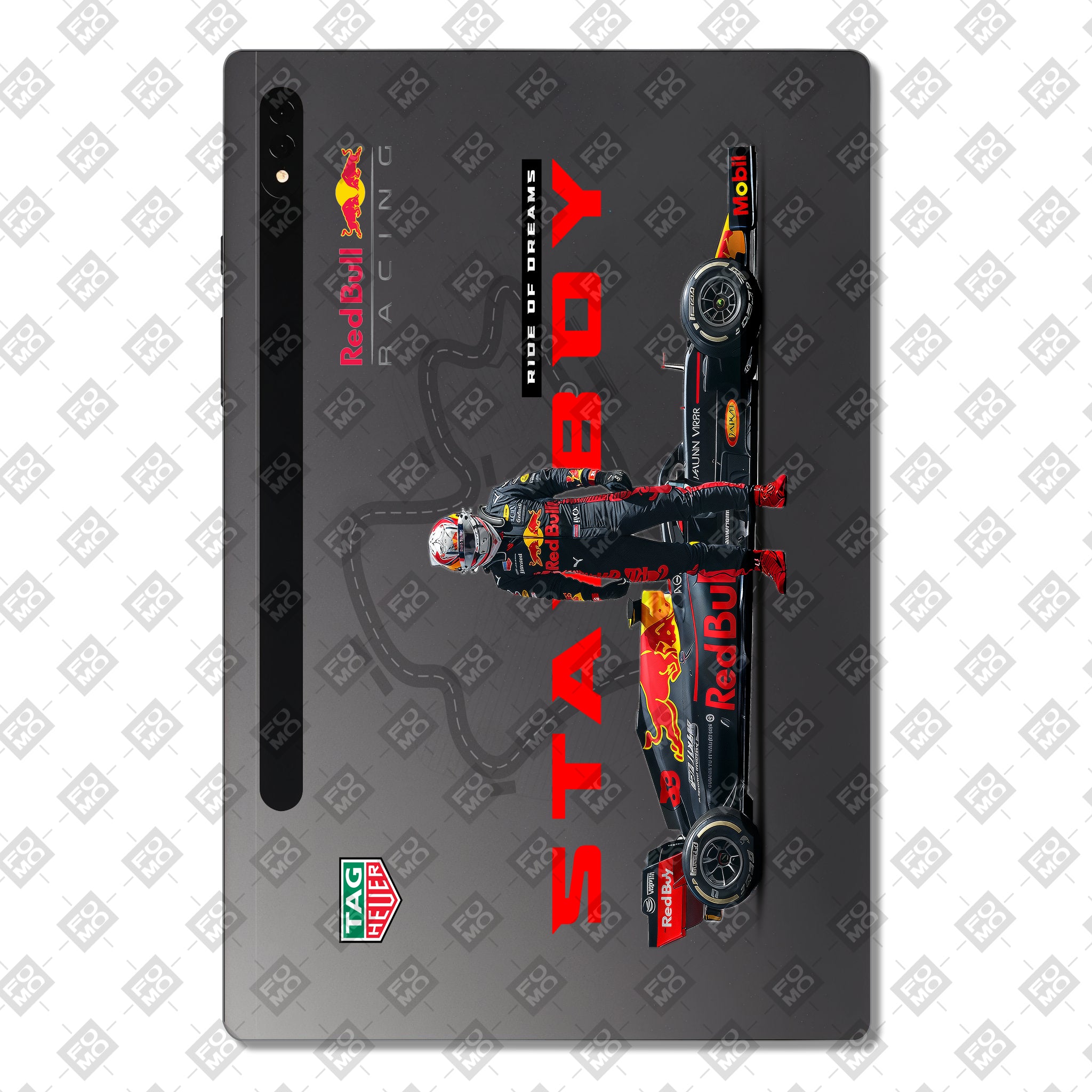 Samsung Galaxy Tab S7 Plus Transparent Starboy Racer Tablet Skin