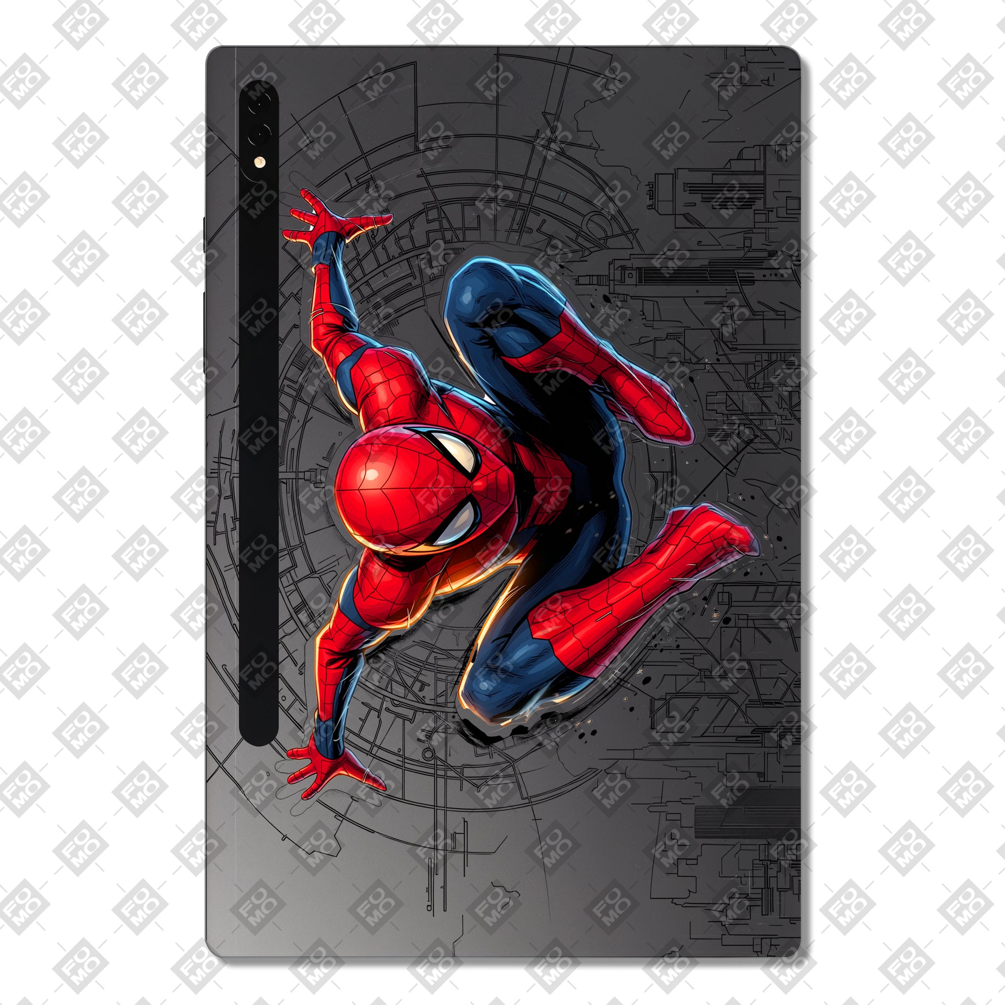 Samsung Galaxy Tab S8 Plus Transparent Web of Destiny Tablet Skin