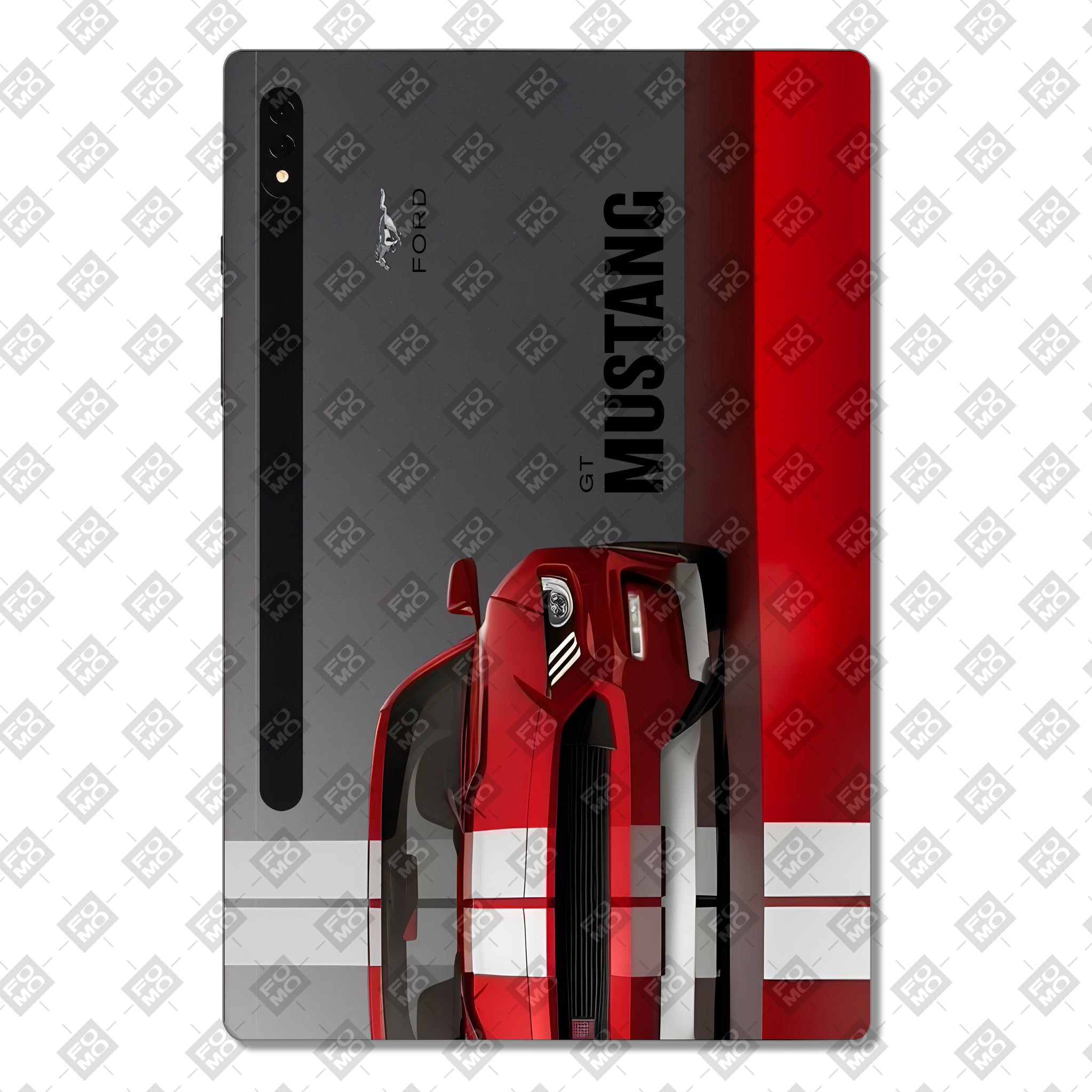 Samsung Galaxy Tab S8 Plus Transparent Mustang Power Tablet Skin