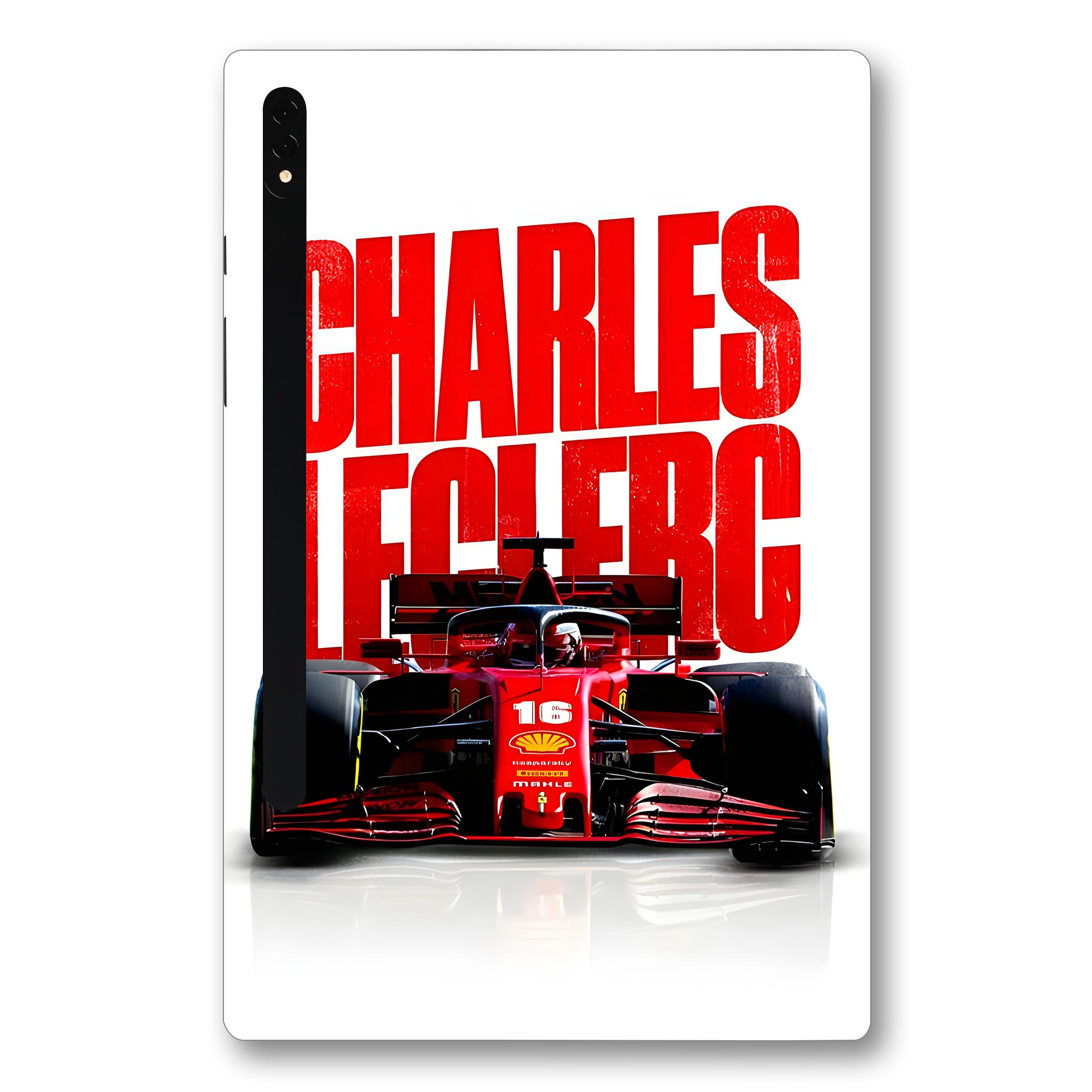 Samsung Galaxy Tab S8 Plus Charles Leclerc Ferrari Cars & Bikes Tablet Skins