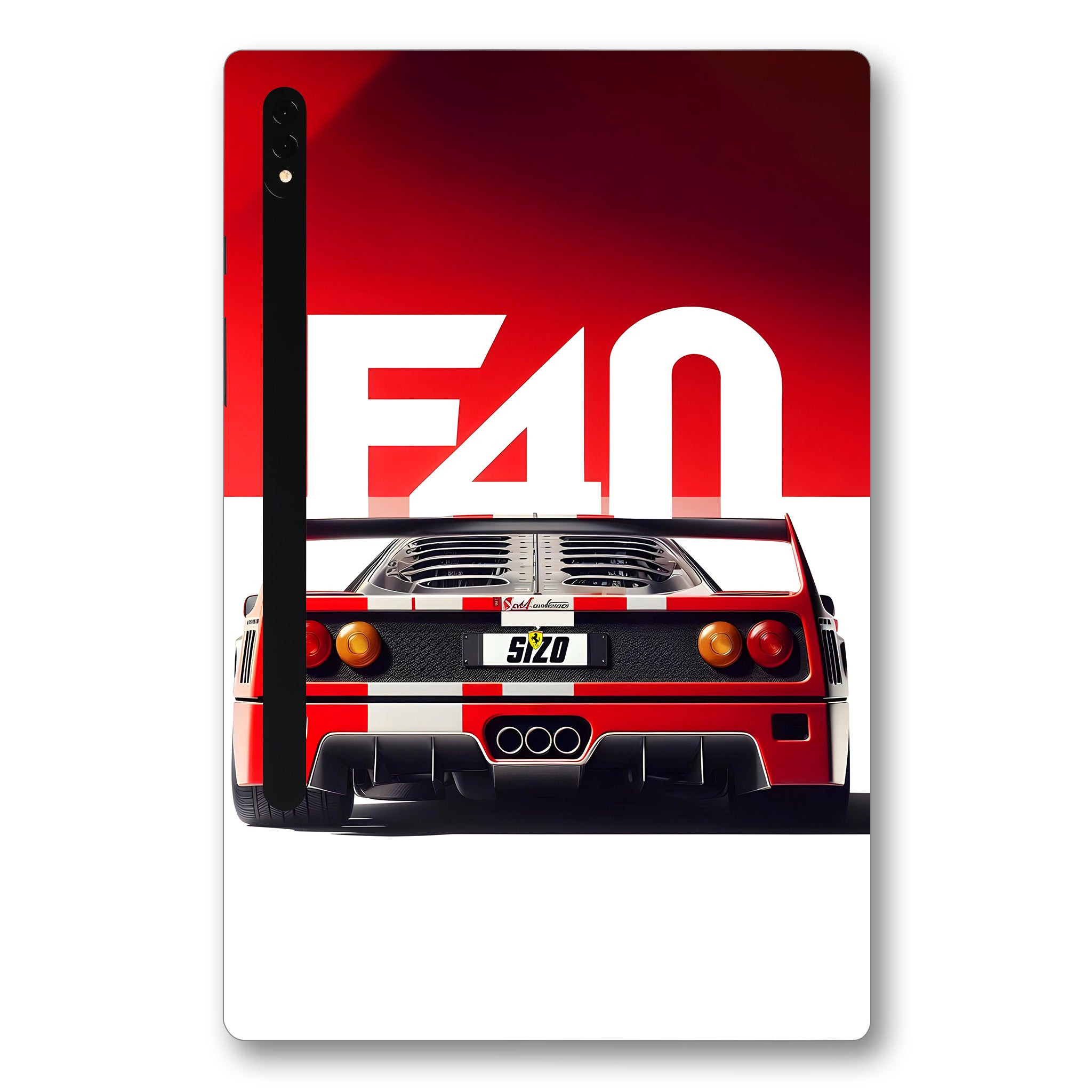 Samsung Galaxy Tab S8 Plus Ferrari F40 Cars & Bikes Tablet Skins