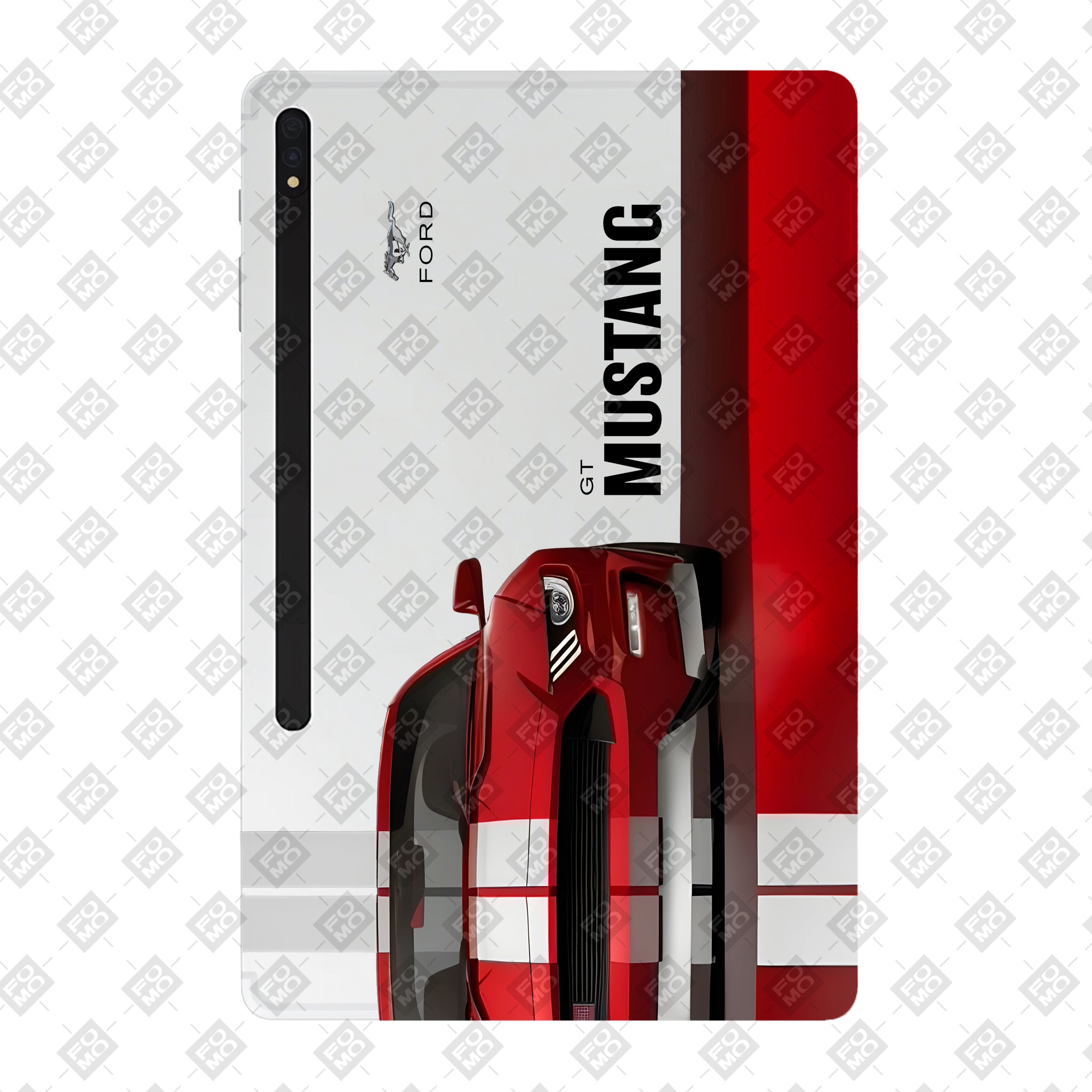 Samsung Galaxy Tab S8 Plus Transparent Mustang Power Tablet Skin