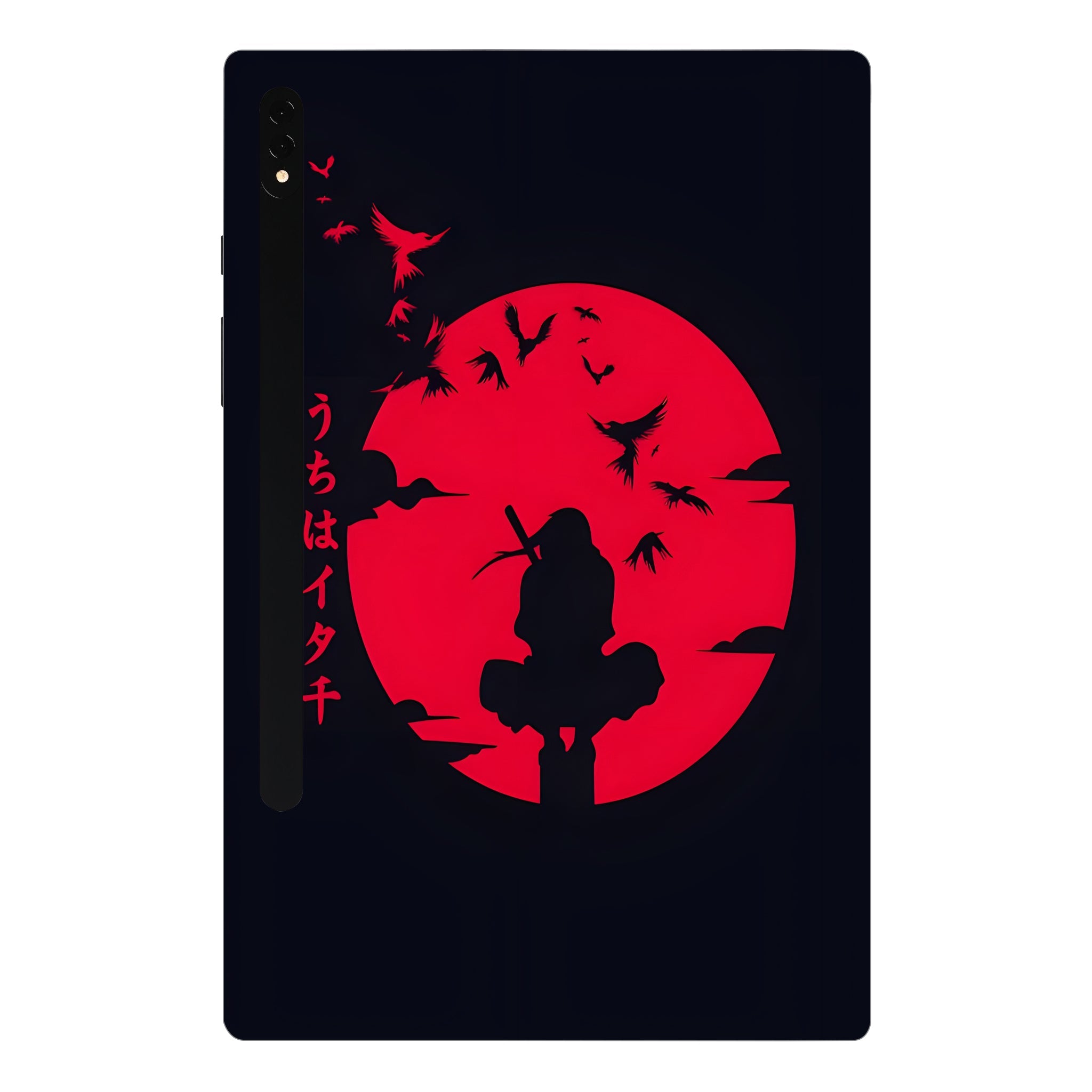 Samsung Galaxy Tab S8 Ultra 5G Uchiha Itachi Silhouette Anime Tablet Skins