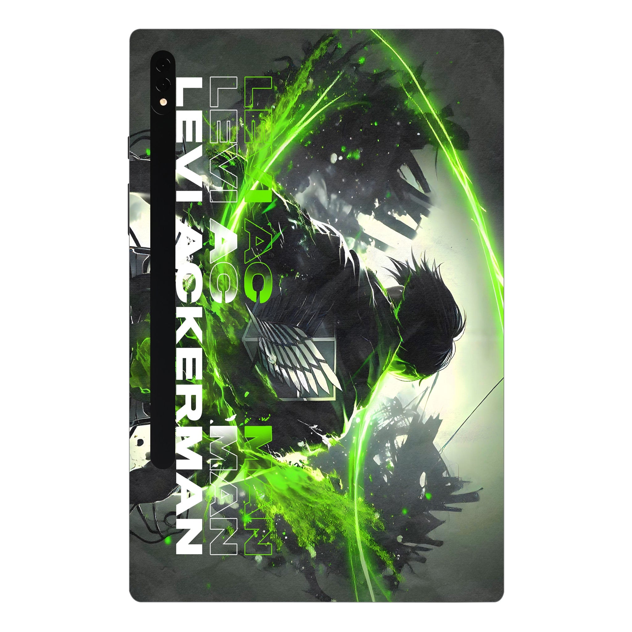 Samsung Galaxy Tab S8 Ultra 5G Levi Battle Fury Anime Tablet Skins