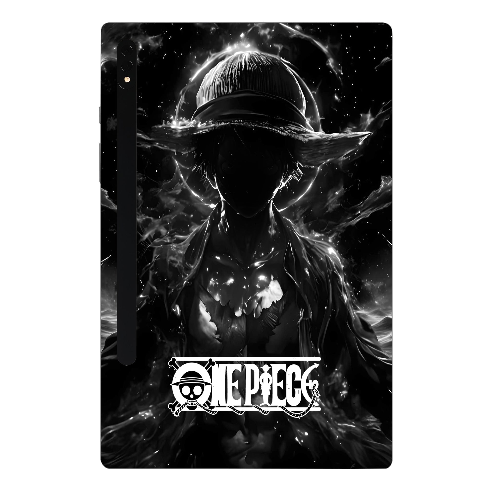Samsung Galaxy Tab S8 Plus Luffy in Galactic Shadows Anime Tablet Skins