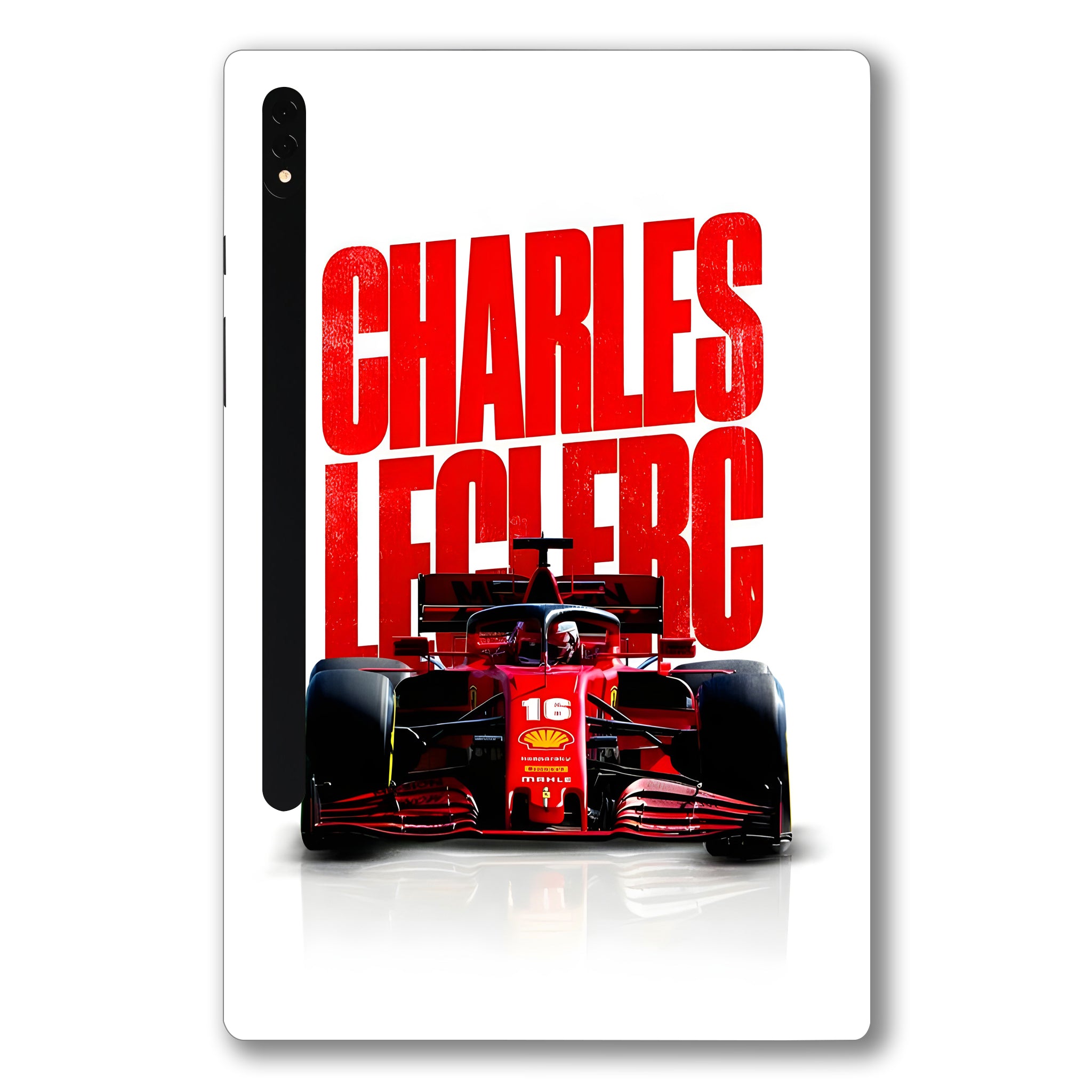 Samsung Galaxy Tab S8 Ultra 5G Charles Leclerc Ferrari Cars & Bikes Tablet Skins