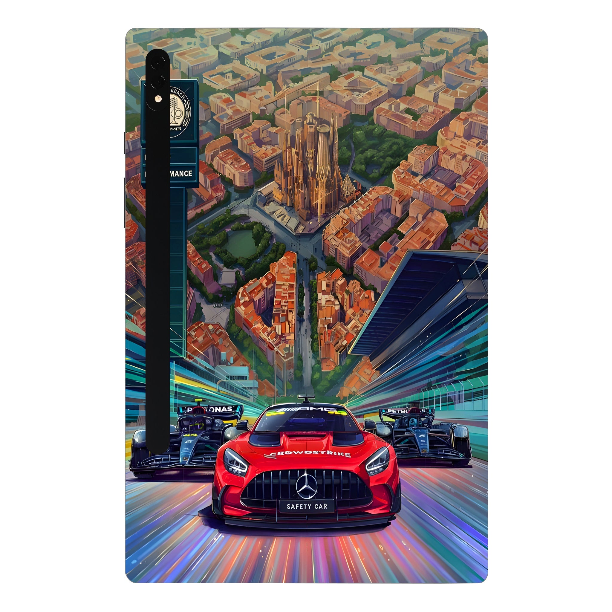 Samsung Galaxy Tab S8 Ultra 5G 2023 Spanish Grand Prix Cars & Bikes Tablet Skins