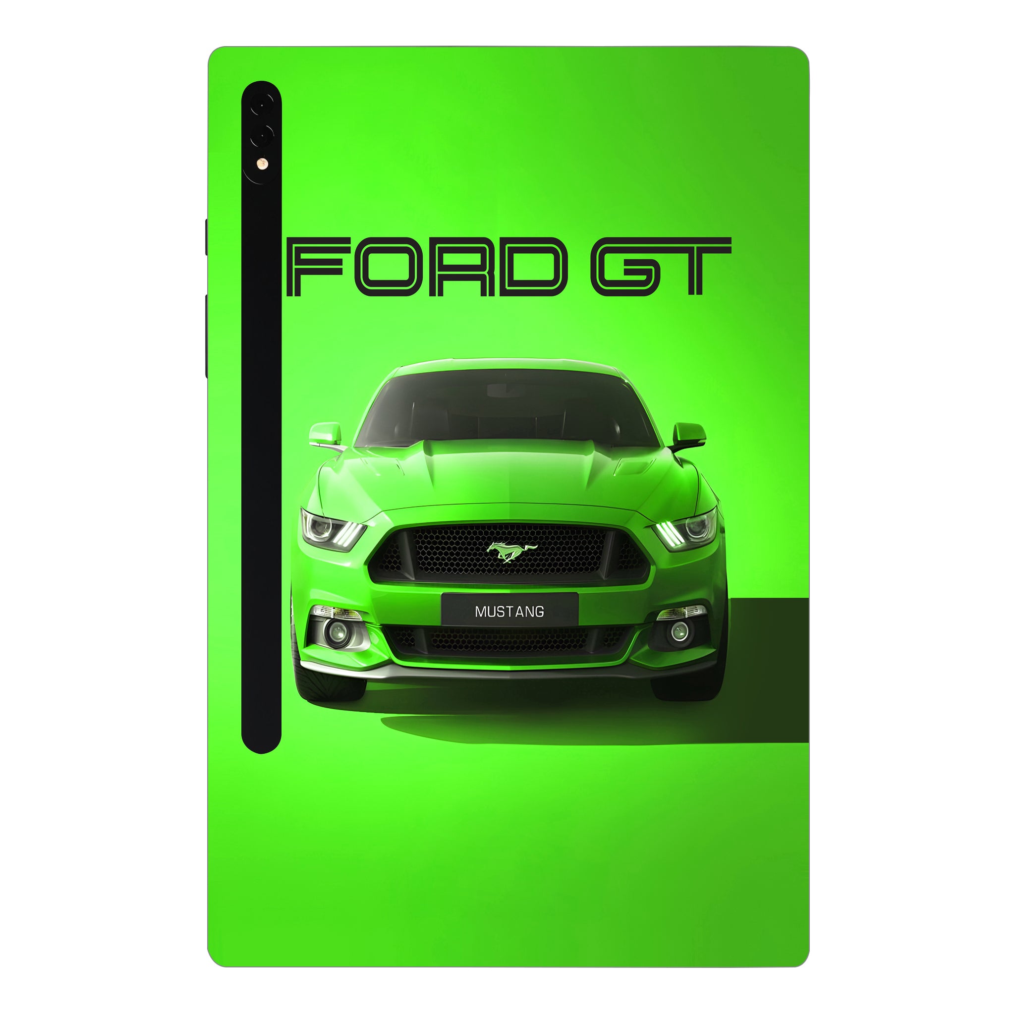 Samsung Galaxy Tab S8 Ultra 5G Ford GT Mustang in Green Cars & Bikes Tablet Skins