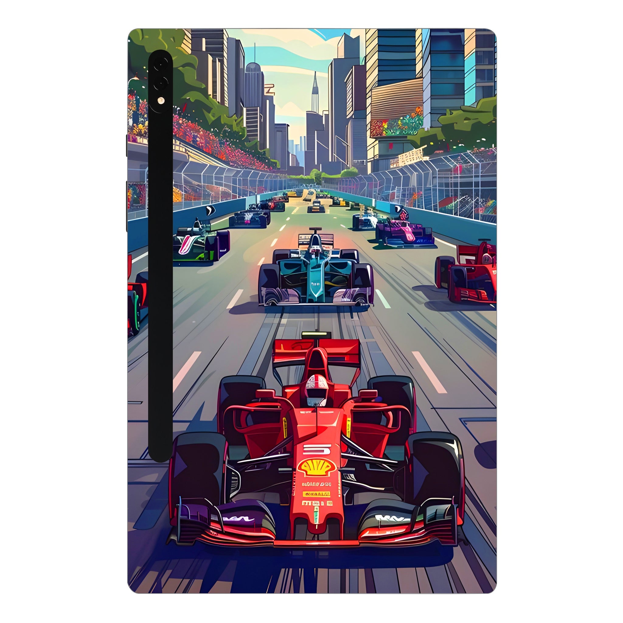 Samsung Galaxy Tab S8 Ultra 5G Urban Speed Cars & Bikes Tablet Skins