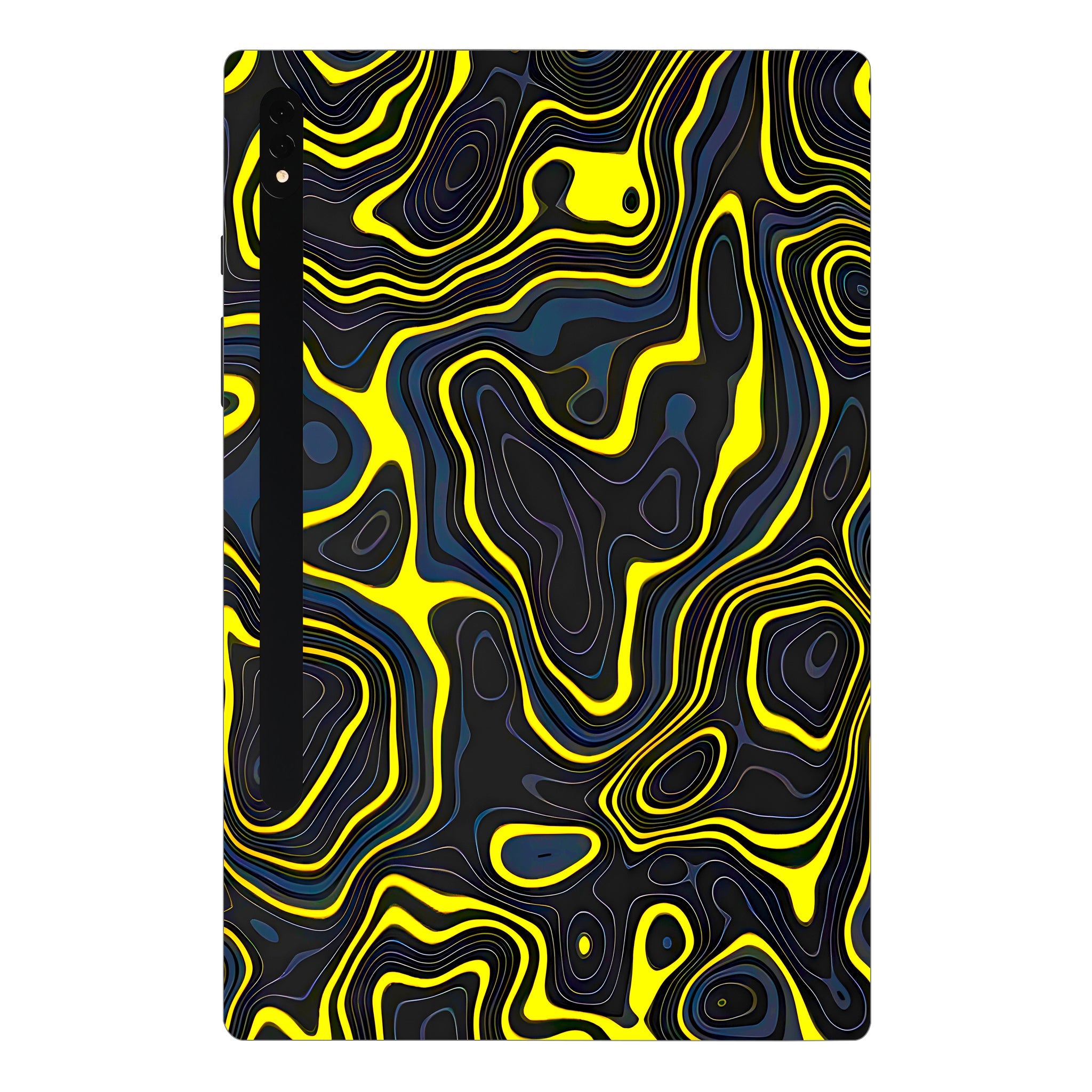 Samsung Galaxy Tab S8 Ultra 5G Neon Lava Contours Tablet Skins