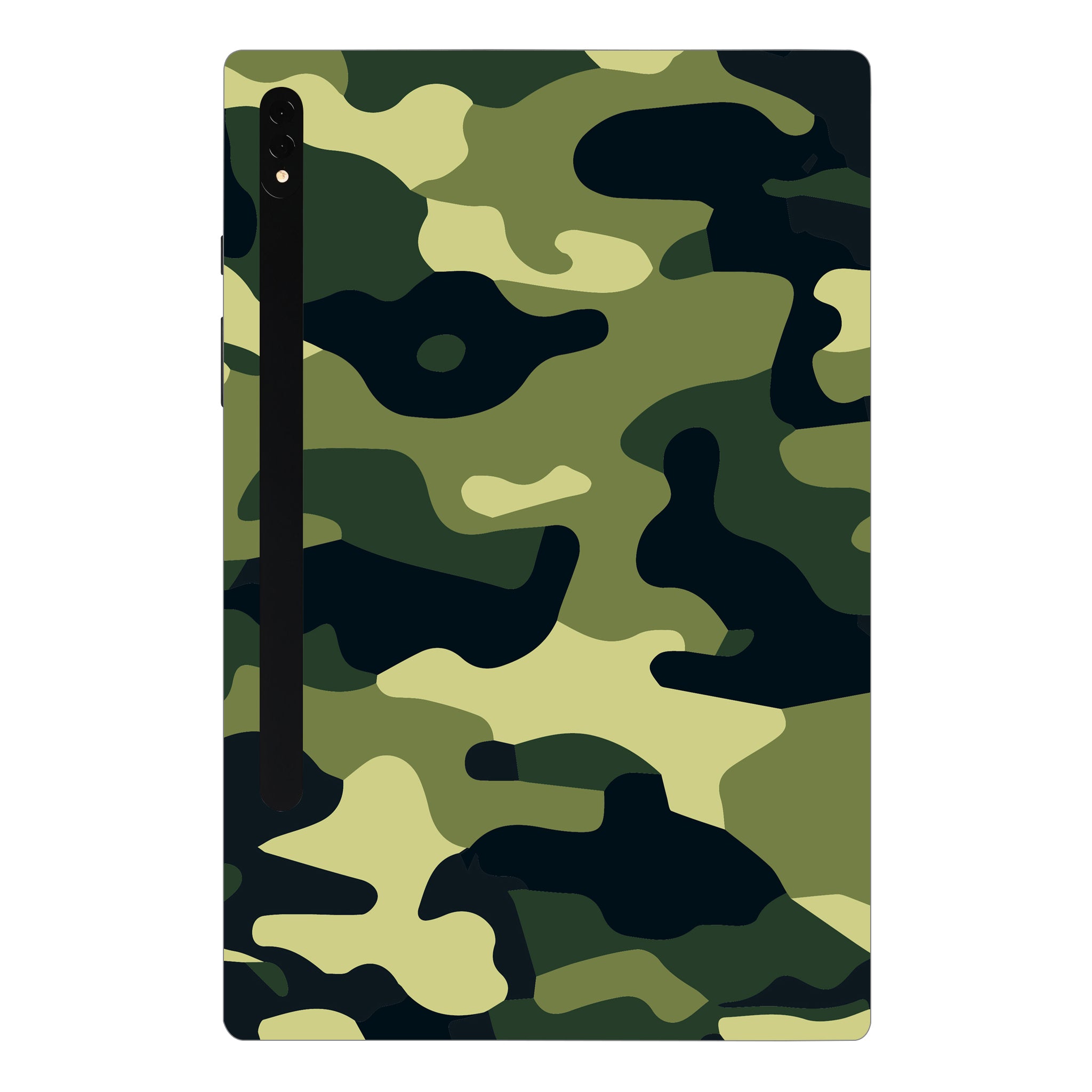 Samsung Galaxy Tab S8 Ultra 5G Forest Green Camo Tablet Skins