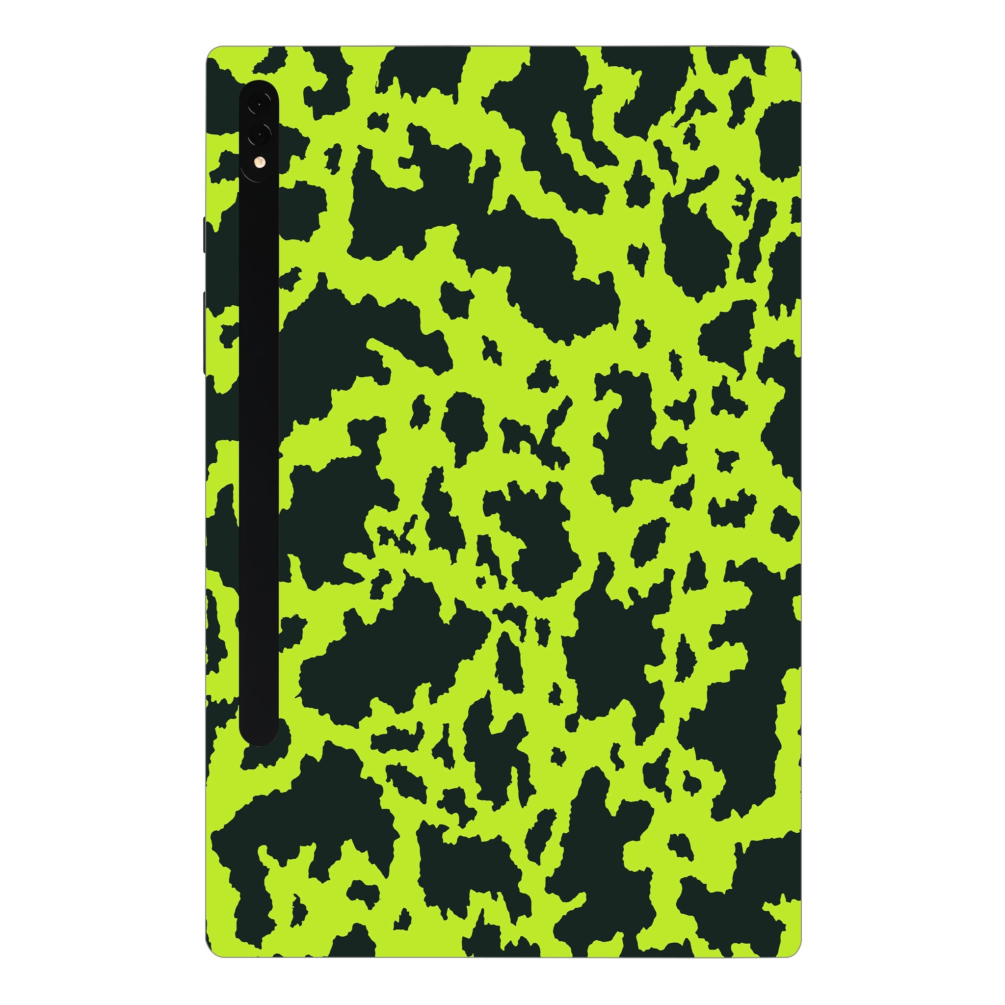 Samsung Galaxy Tab S8 Ultra 5G Neon Green Splatter Tablet Skins