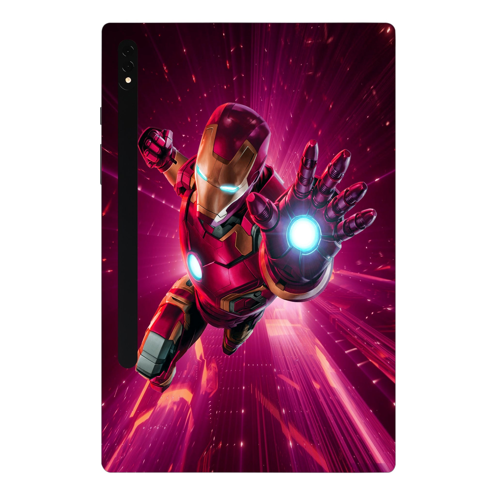 Samsung Galaxy Tab S8 Ultra 5G Iron Man in Action Movies Tablet Skins