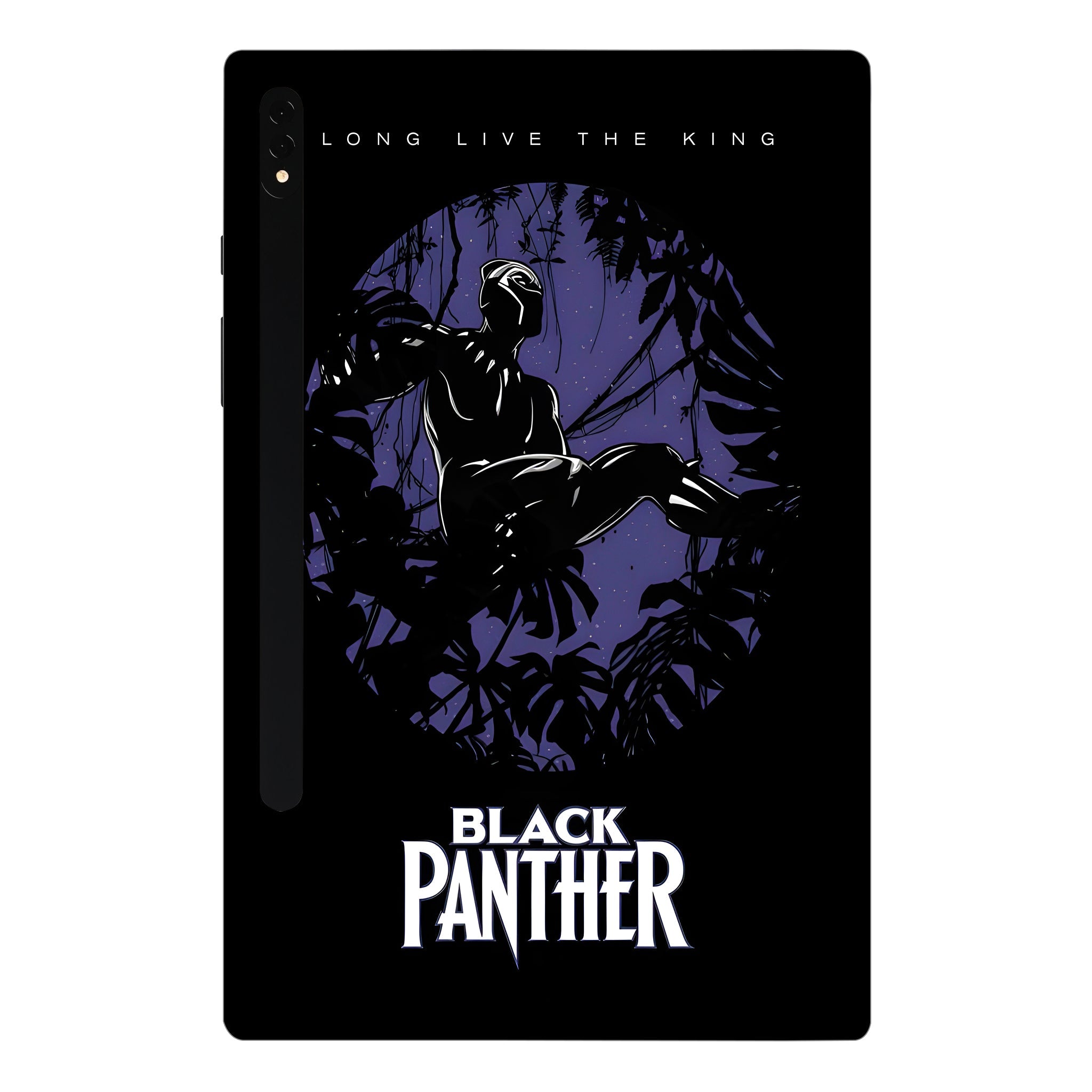 Samsung Galaxy Tab S8 Plus Black Panther in Black Movies Tablet Skins