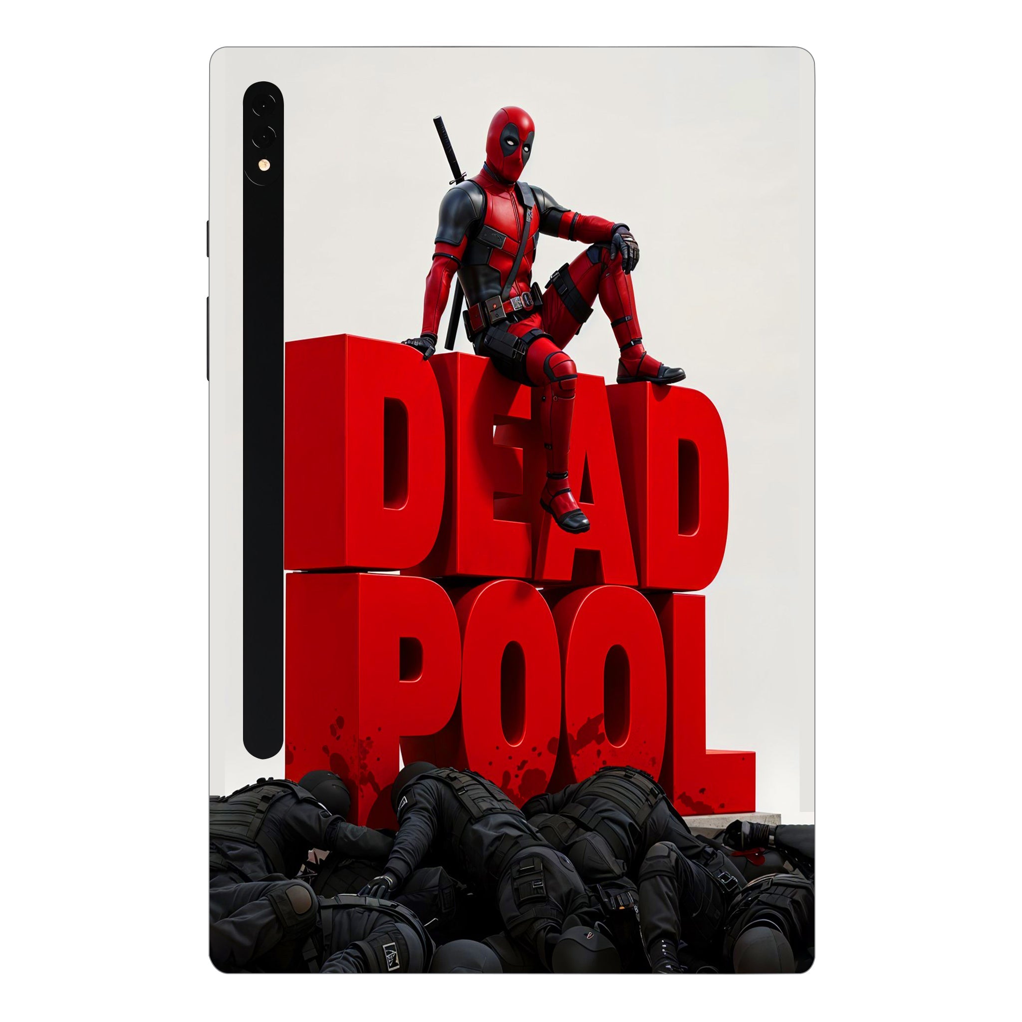 Samsung Galaxy Tab S8 Ultra 5G Deadpool Overkill Mode Movies Tablet Skins