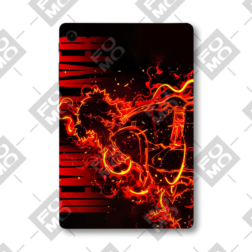 Samsung Galaxy Tab S9 Rengoku Blazing Inferno Anime Tablet Skins