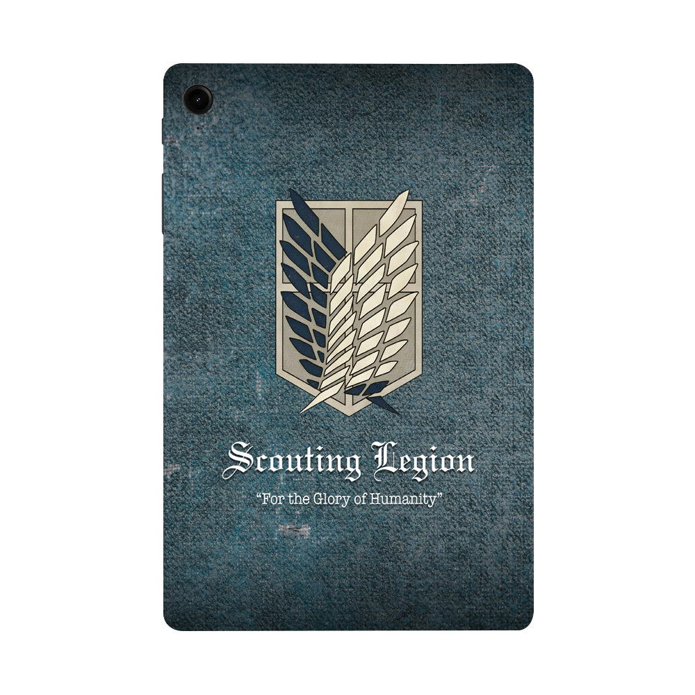Samsung Galaxy Tab S9 Scouting Legion AOT Anime Tablet Skins