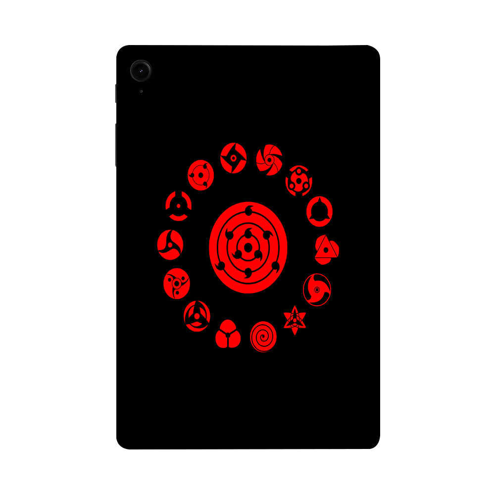Samsung Galaxy Tab S9 All Sharingan Naruto Anime Tablet Skins