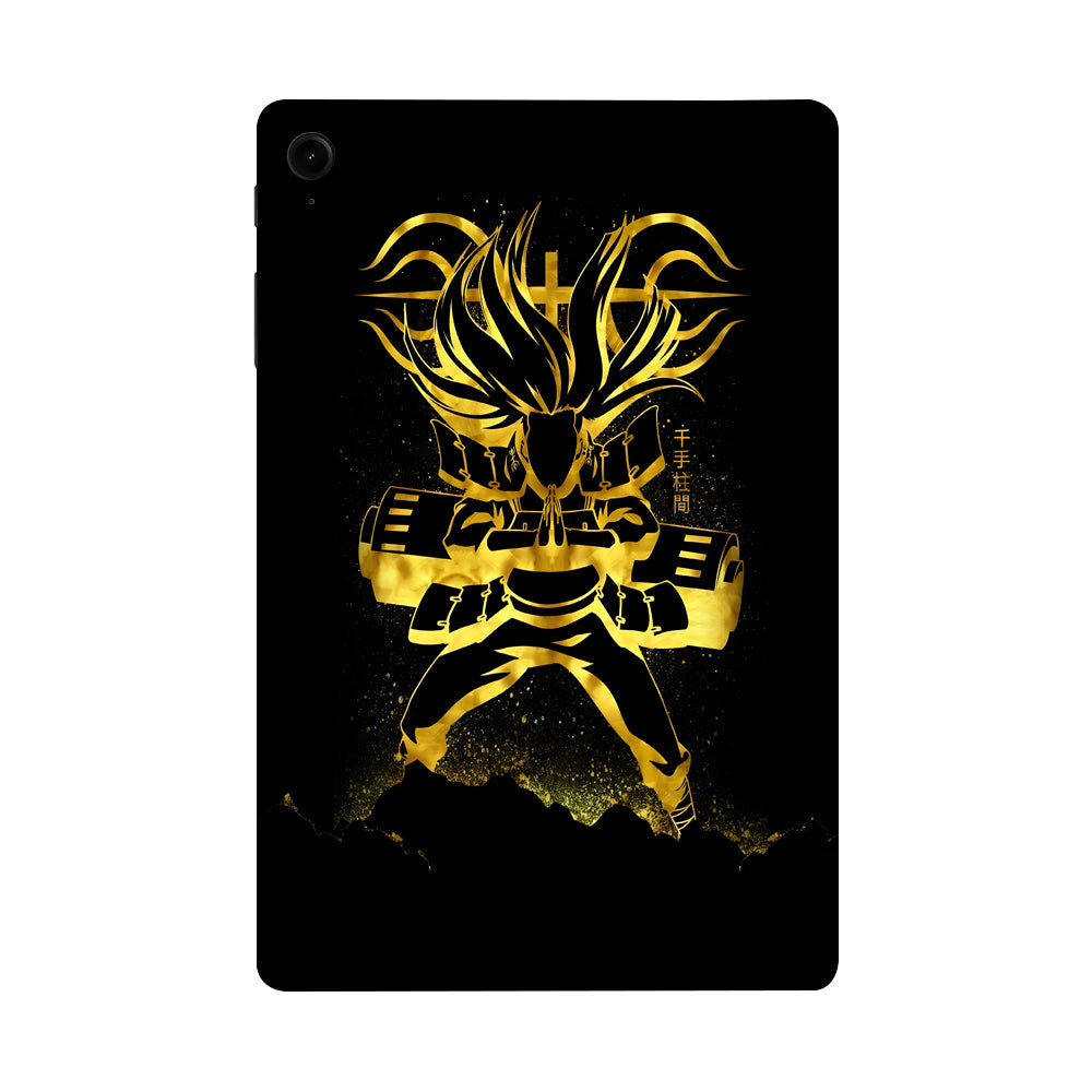Samsung Galaxy Tab S9 Hashirama Senju in Golden Splendor Anime Tablet Skins