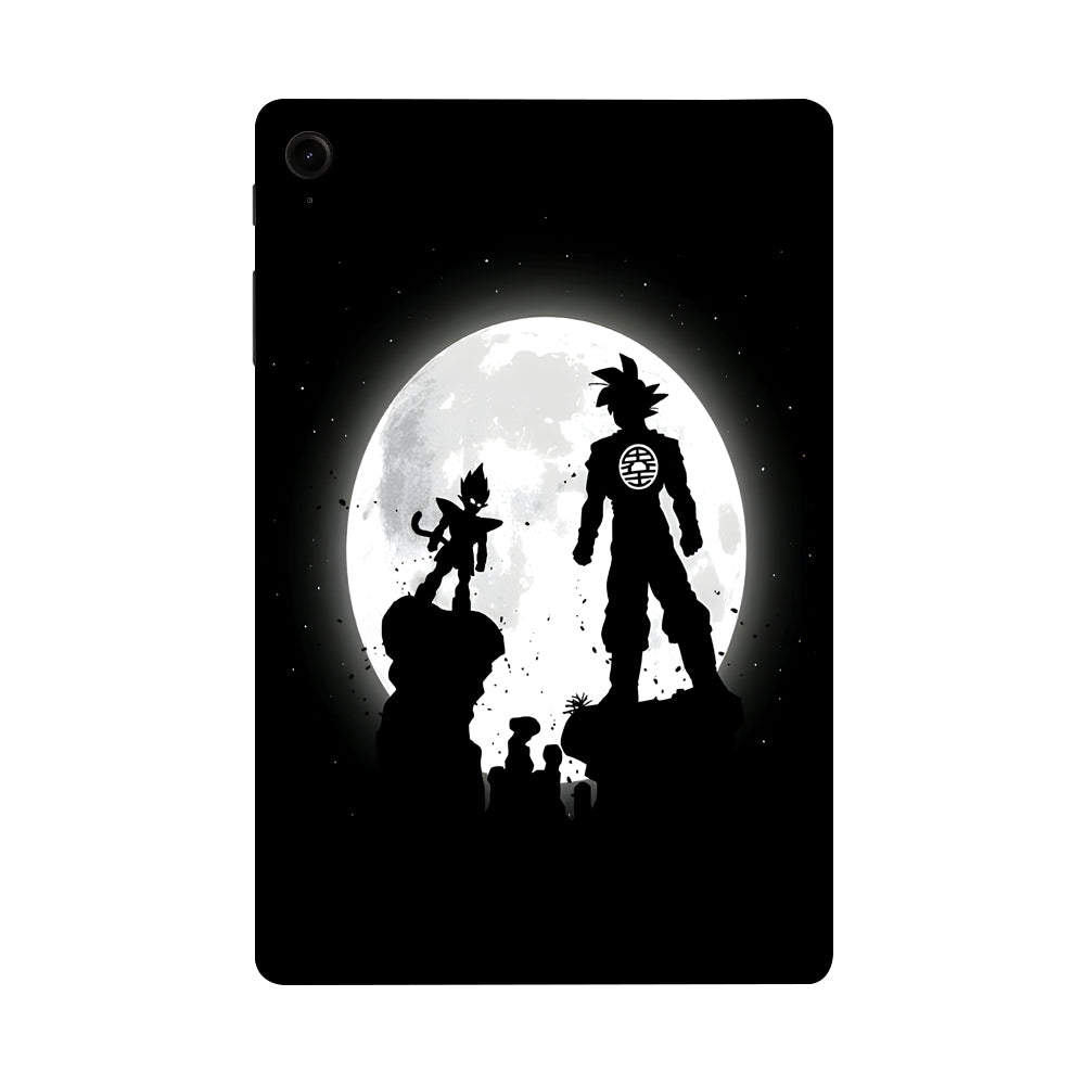 Samsung Galaxy Tab S9 Goku and Vegeta Duel Anime Tablet Skins