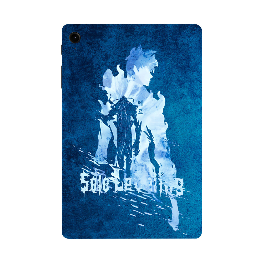 Samsung Galaxy Tab S9 Jin Woo and Beru Silhouette Anime Tablet Skins