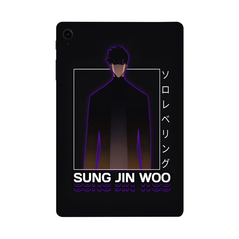 Samsung Galaxy Tab S9 Sung Jin Woo Solo Leveling Anime Tablet Skins