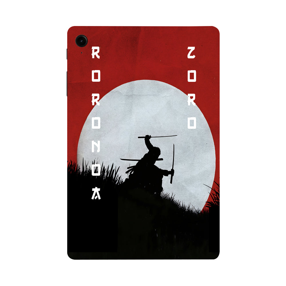 Samsung Galaxy Tab S9 Roronoa Zoro Santoryu Anime Tablet Skins