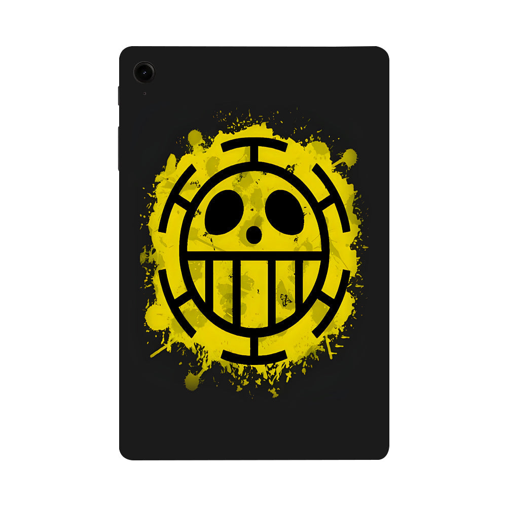 Samsung Galaxy Tab S9 Heart Pirates Crew Logo Anime Tablet Skins