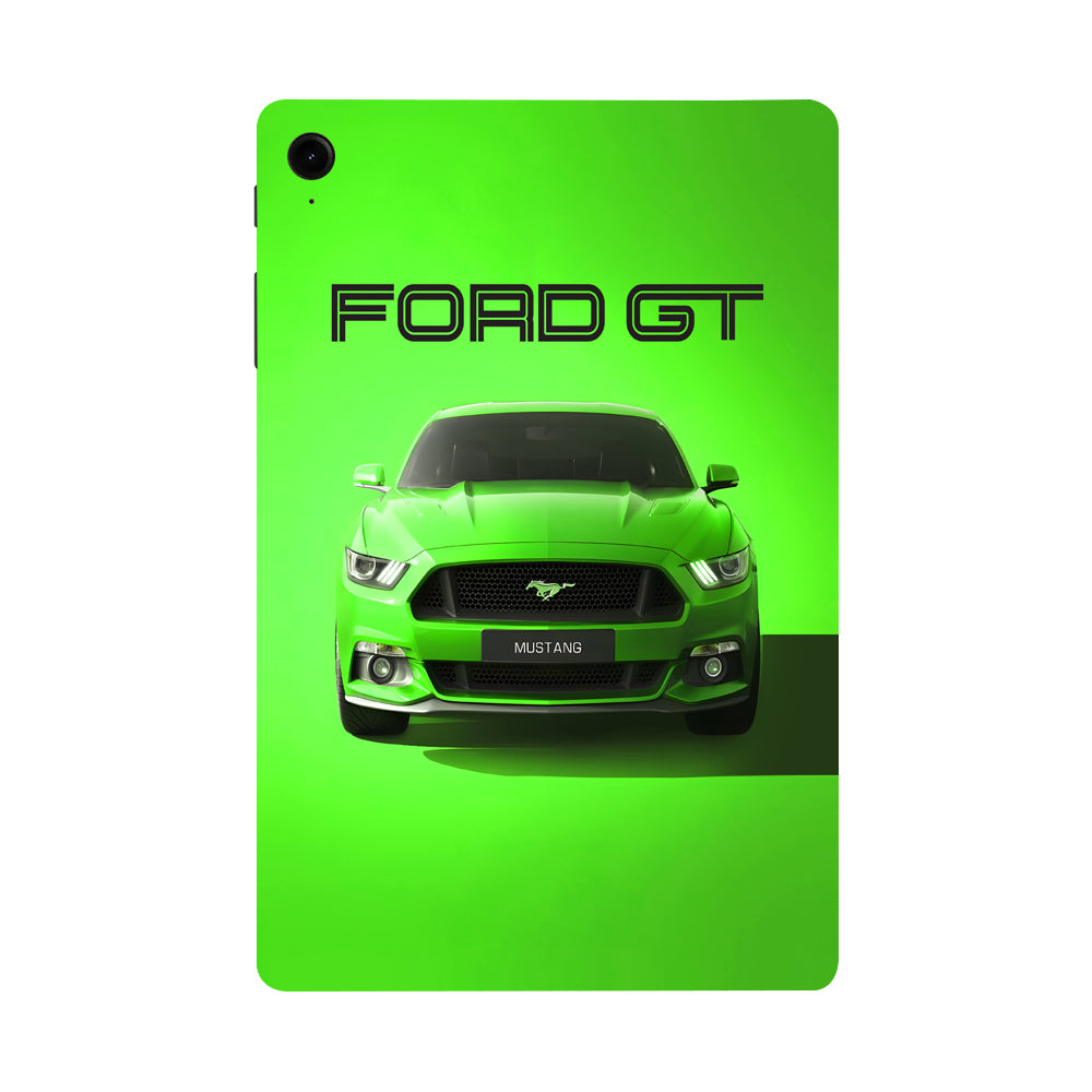 Samsung Galaxy Tab S9 Ford GT Mustang in Green Cars & Bikes Tablet Skins
