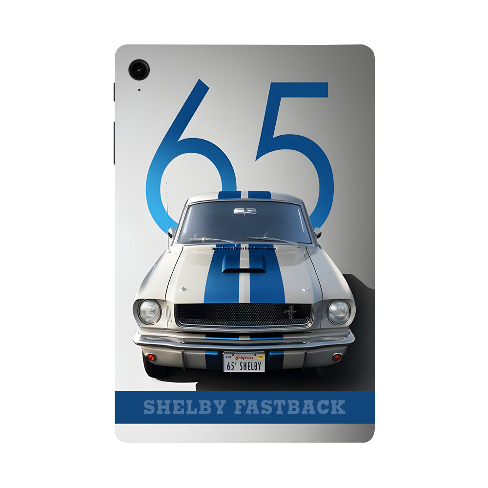 Samsung Galaxy Tab S9 FE Cobalt Blue Shelby Mustang GT350 Cars & Bikes Tablet Skins