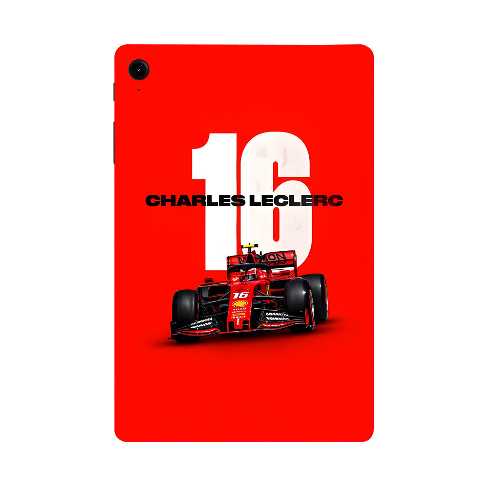 Samsung Galaxy Tab S9 FE 16 Charles Leclerc Cars & Bikes Tablet Skins