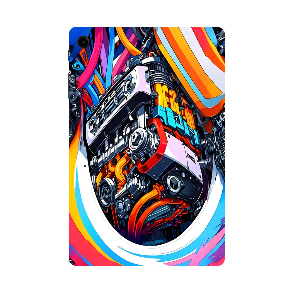 Samsung Galaxy Tab S9 FE Power in Motion Cars & Bikes Tablet Skins