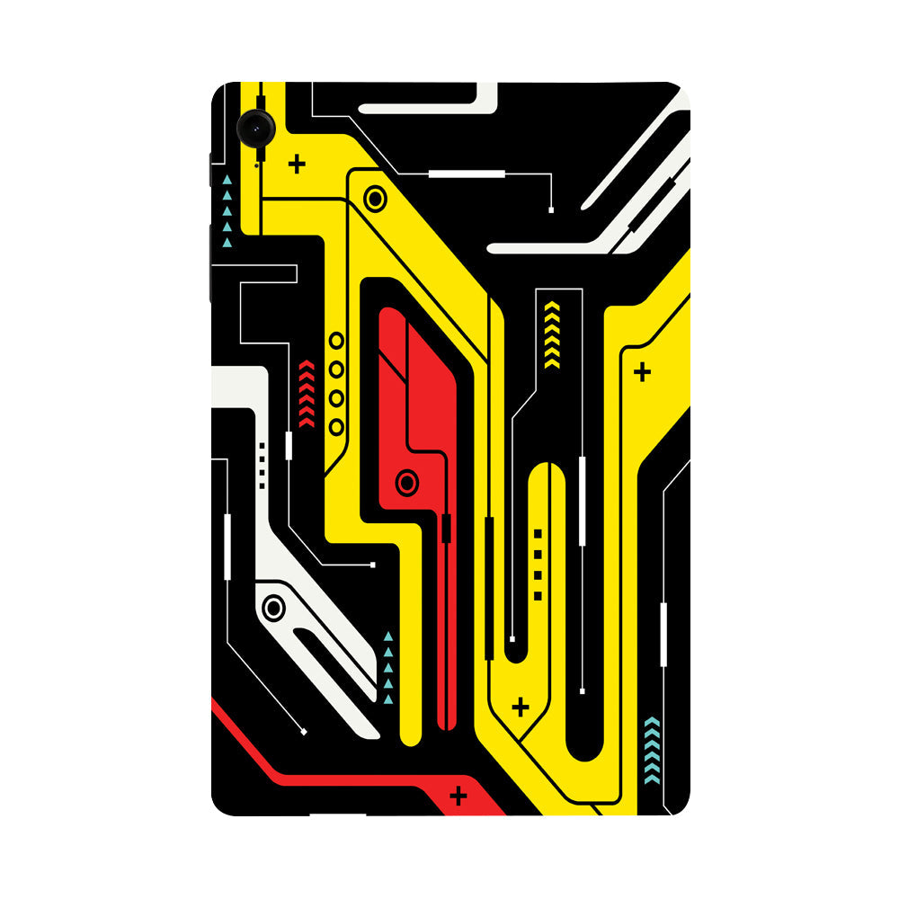 Samsung Galaxy Tab S9 FE Retro Cyberpunk Tablet Skins