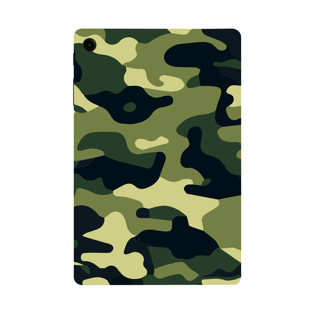 Samsung Galaxy Tab S9 FE Forest Green Camo Tablet Skins